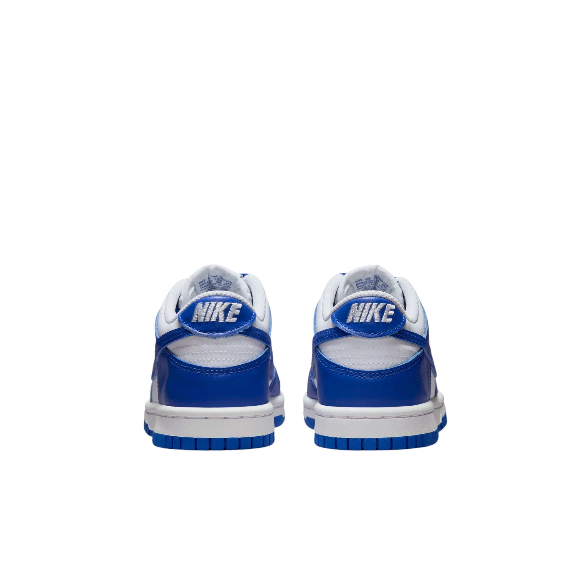 Nike Dunk Low White Hyper Royal - Image 5