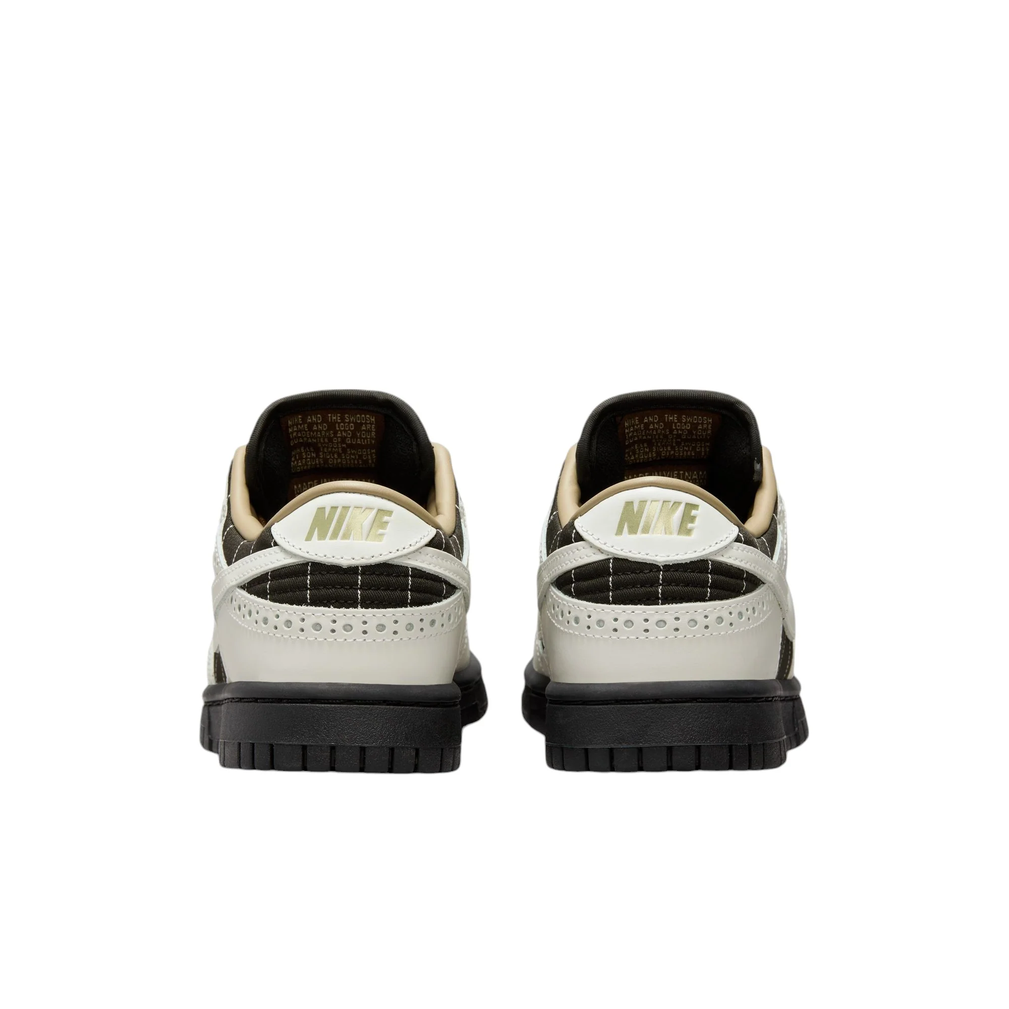 Nike Dunk Low Lx Brogue Pinstripe Summit White Cacao Wow - Image 5