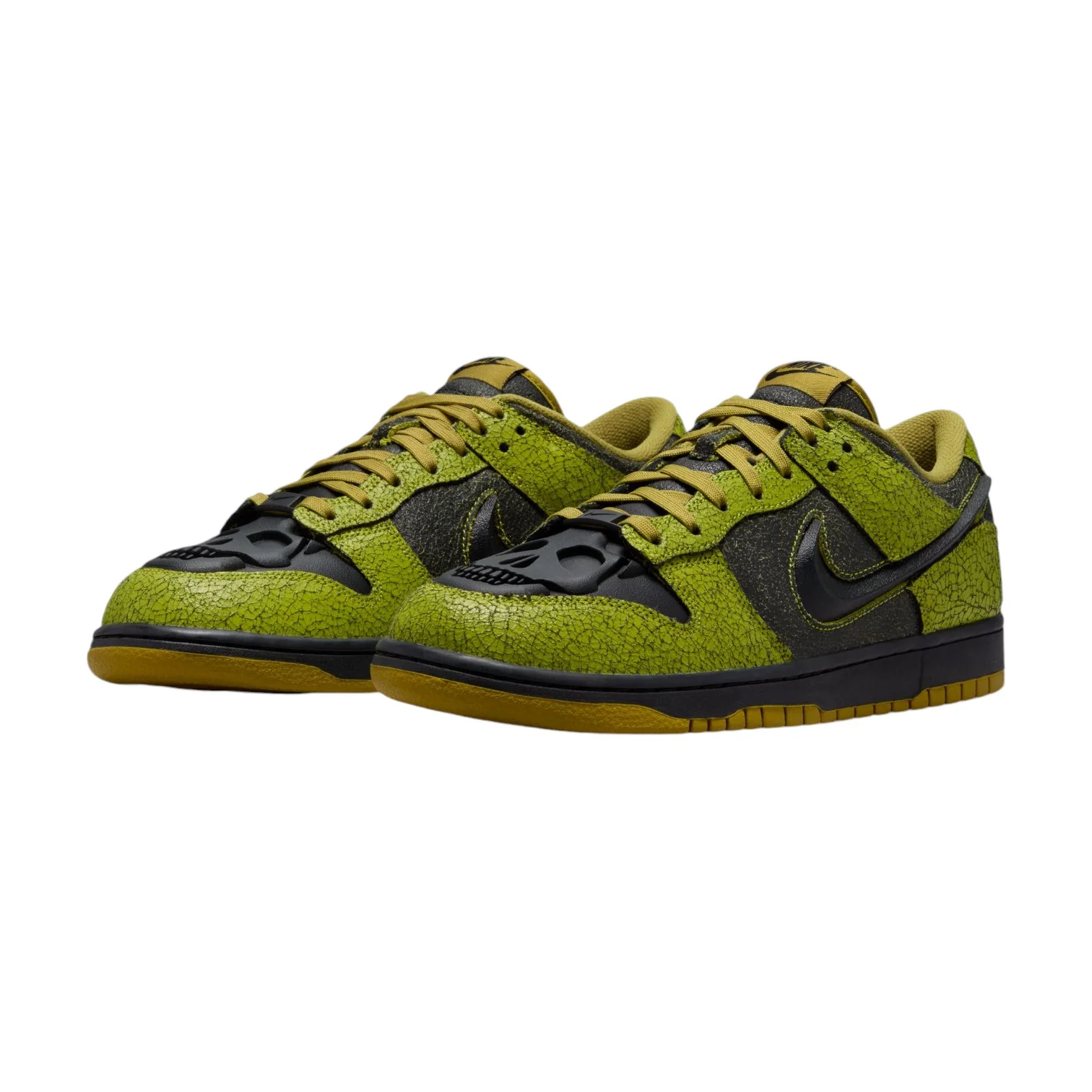 Nike Dunk Low Qs Halloween Skull Bright Cactus - Image 2
