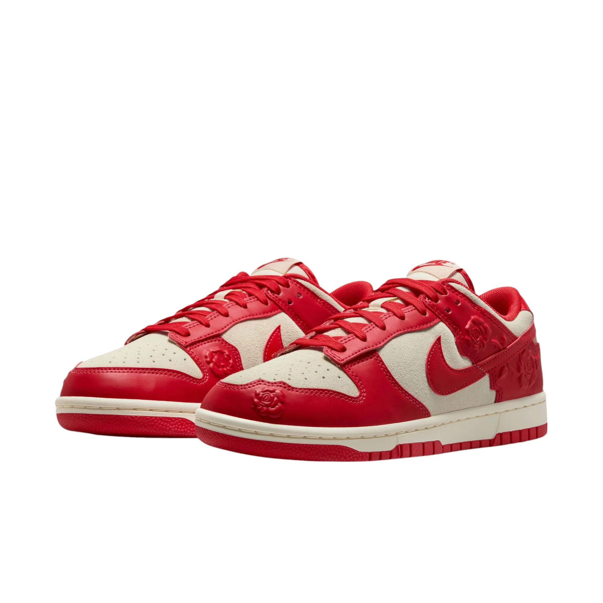 Nike Dunk Low Red Roses Coconut Milk University Red - Image 2