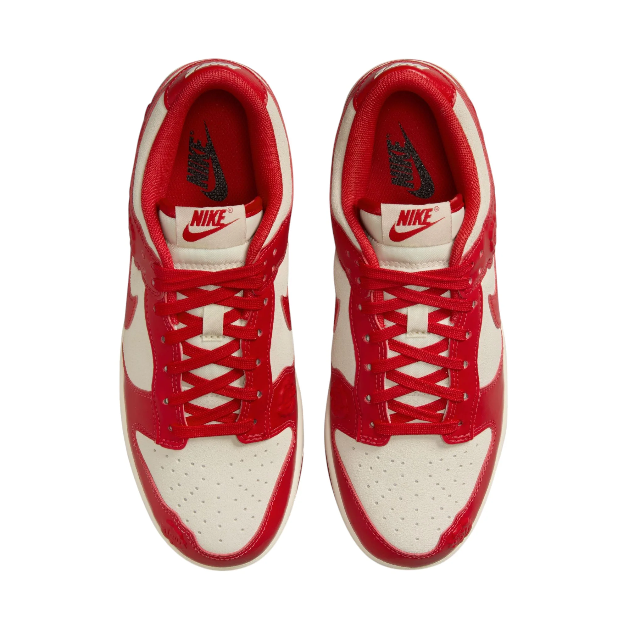 Nike Dunk Low Red Roses Coconut Milk University Red - Image 4