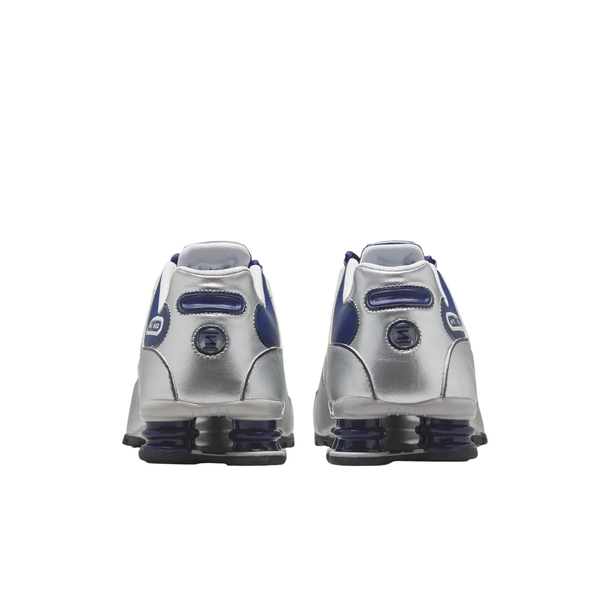 Shox Nz Metallic Silver Midnight Navy - Image 5