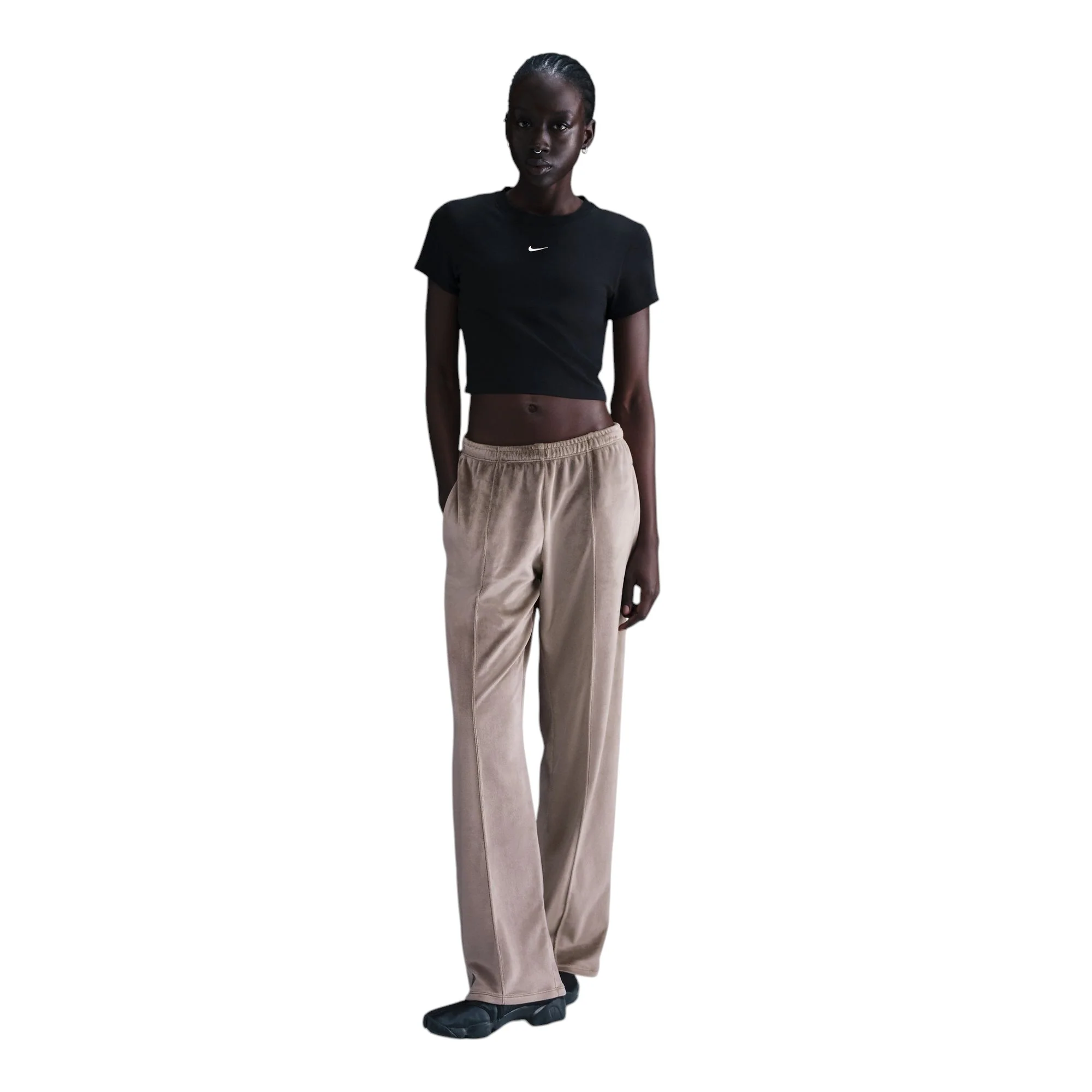 Sportswear Chill Knit Cropped Tshirt Black