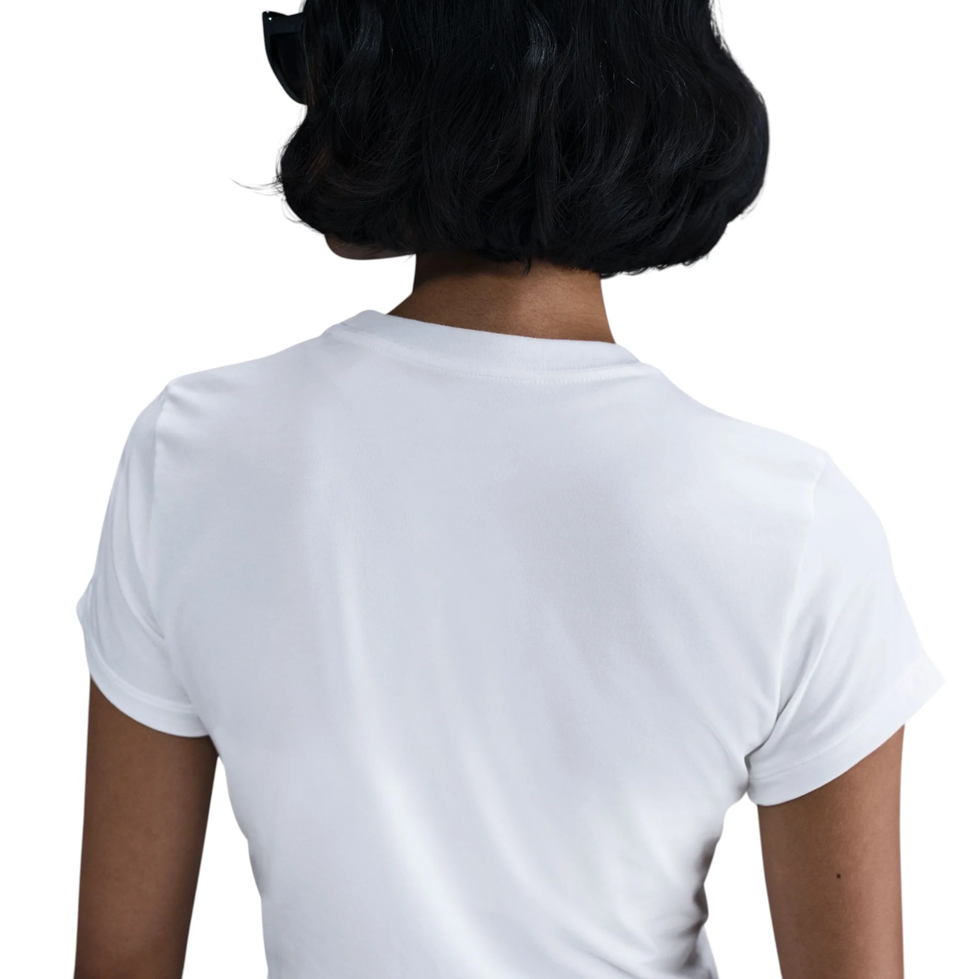 Sportswear Chill Knit Cropped Tshirt White - Image 4