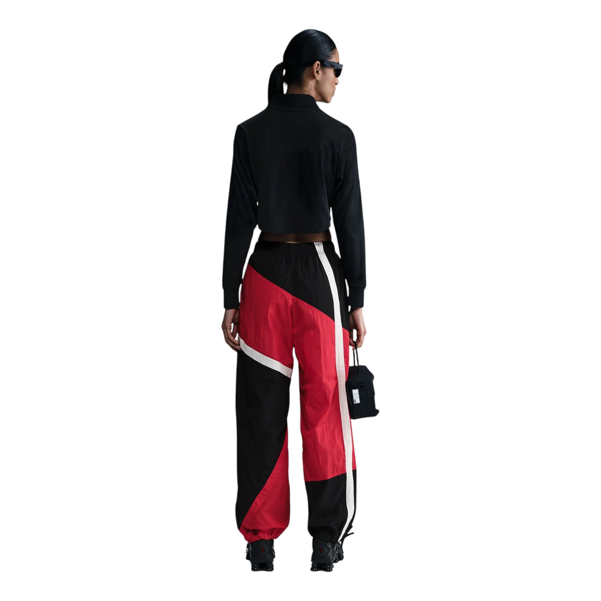 port wear  treet Woven Oh Pant Red - Image 4