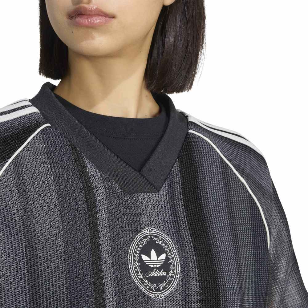 Originals Summer Glow Knitted Oversized Jersey Black - Image 4