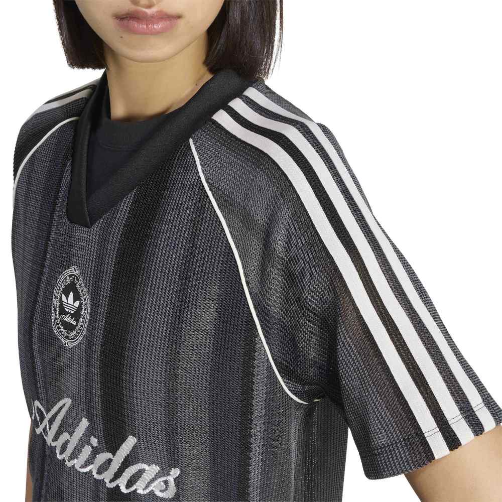 Originals Summer Glow Knitted Oversized Jersey Black - Image 5