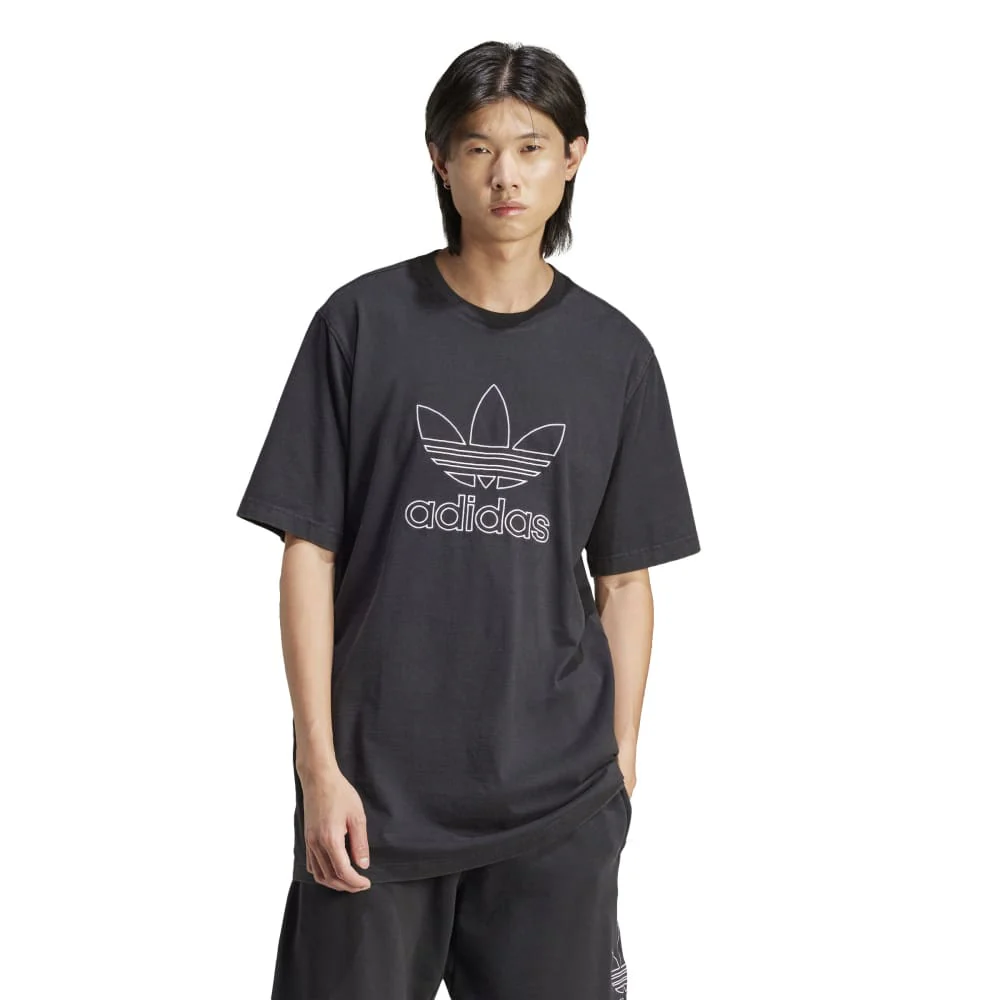 Outl Tref Tee Black - Image 2