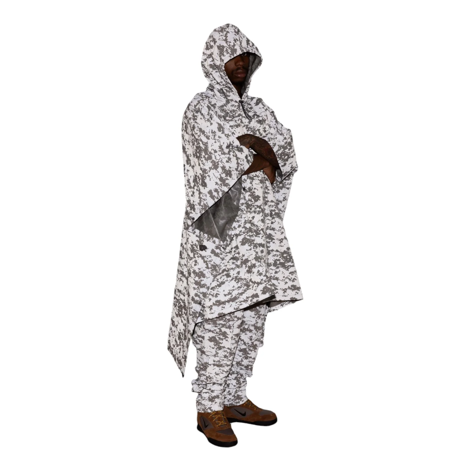 Digi Camo Poncho And Shoulder Bag Set - Image 3