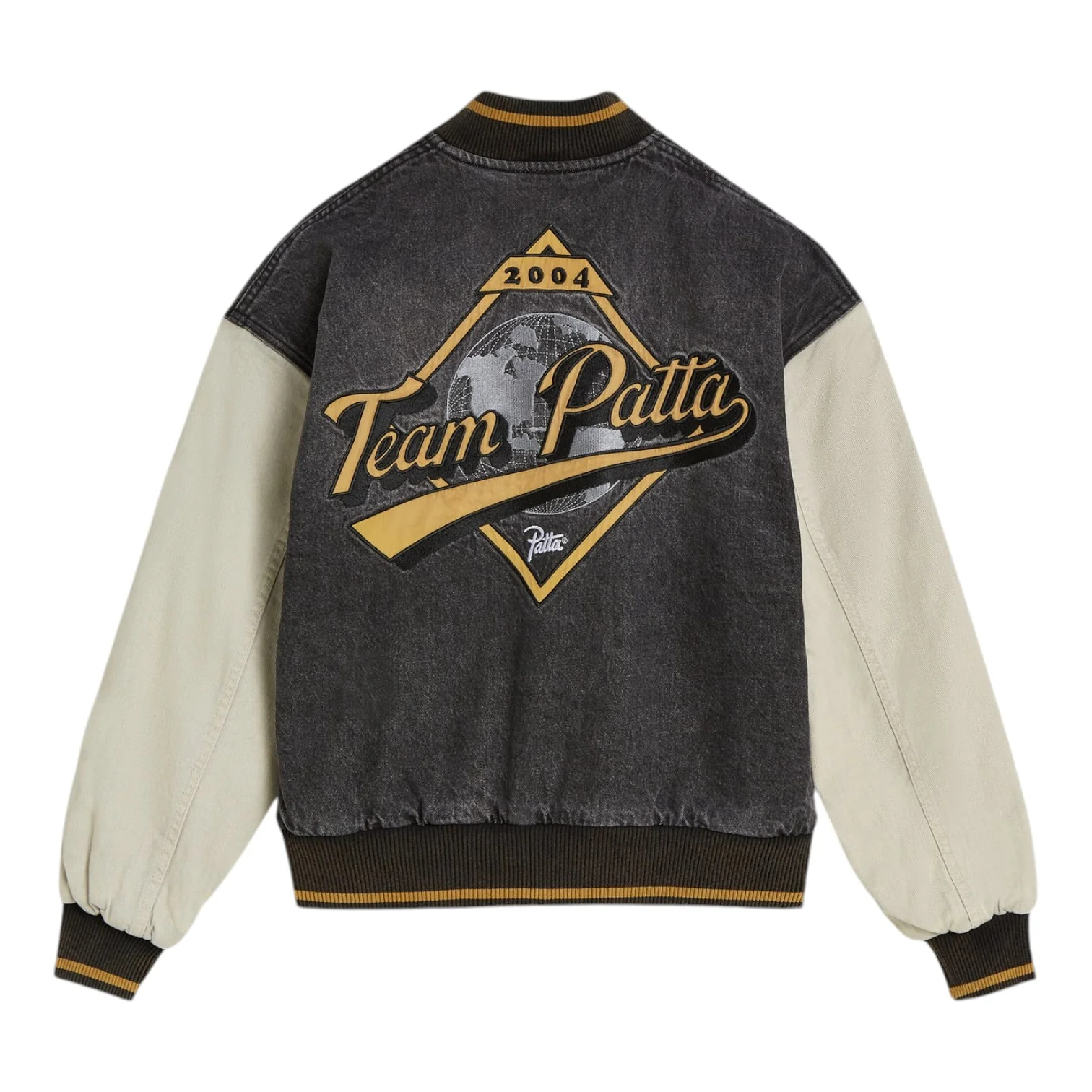 Homerun Denim Varsity Jacket - Image 2