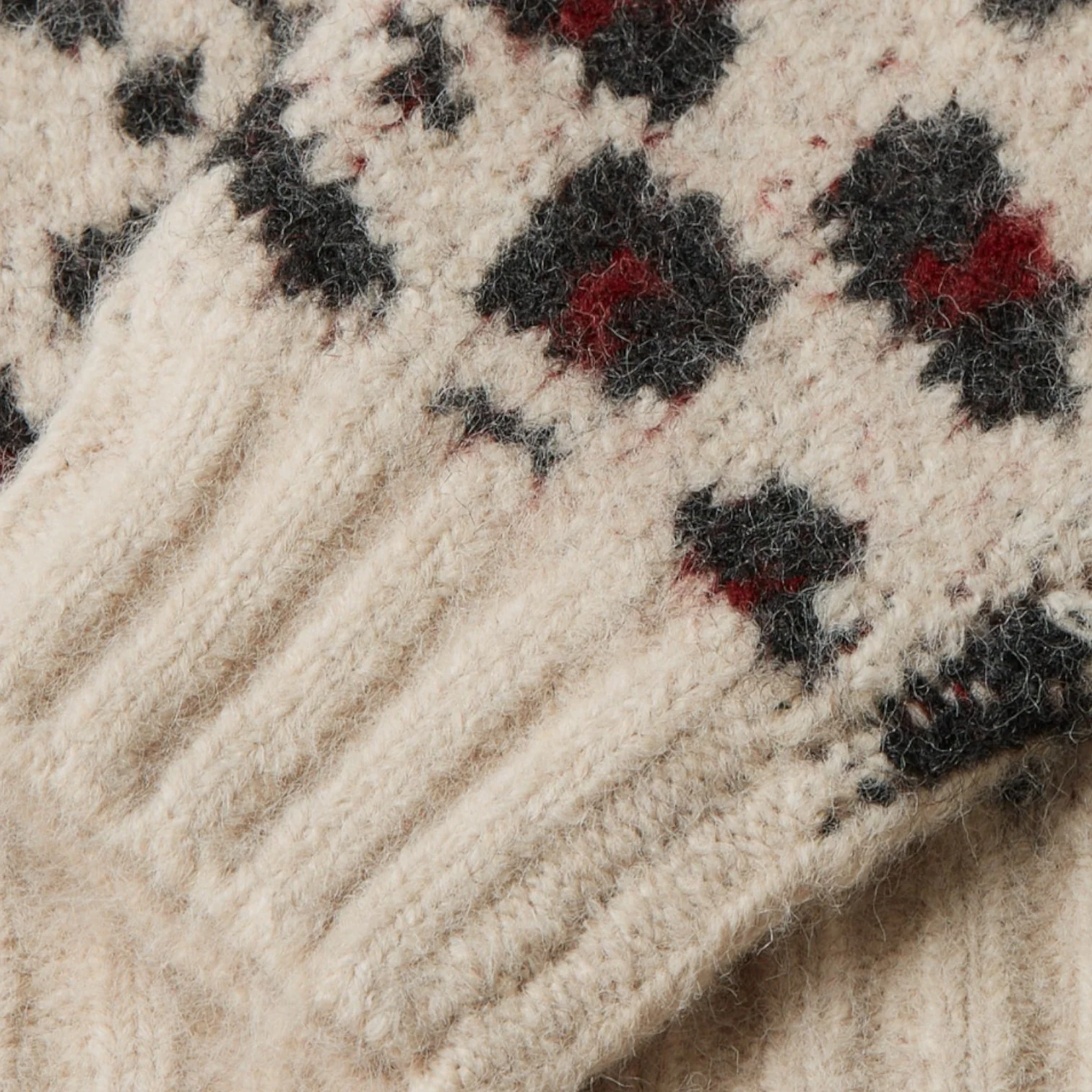 Leopard Brushed Knitted Sweater - Image 5