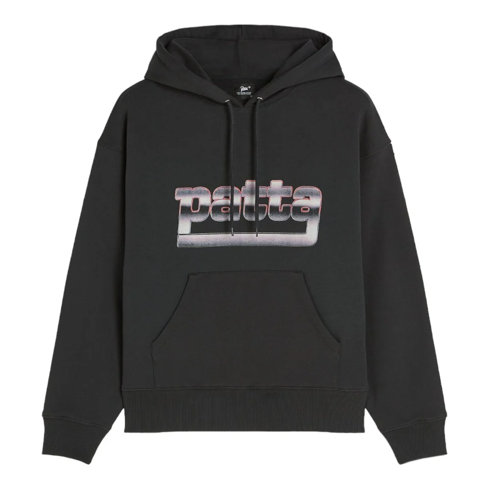 Metal Boxy Hooded Sweater