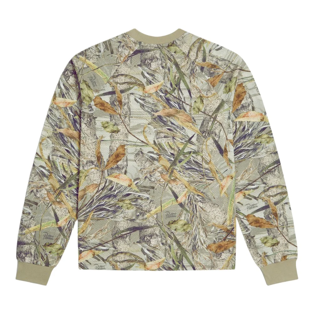Nature Print Longsleeve Mesh Jersey - Image 2