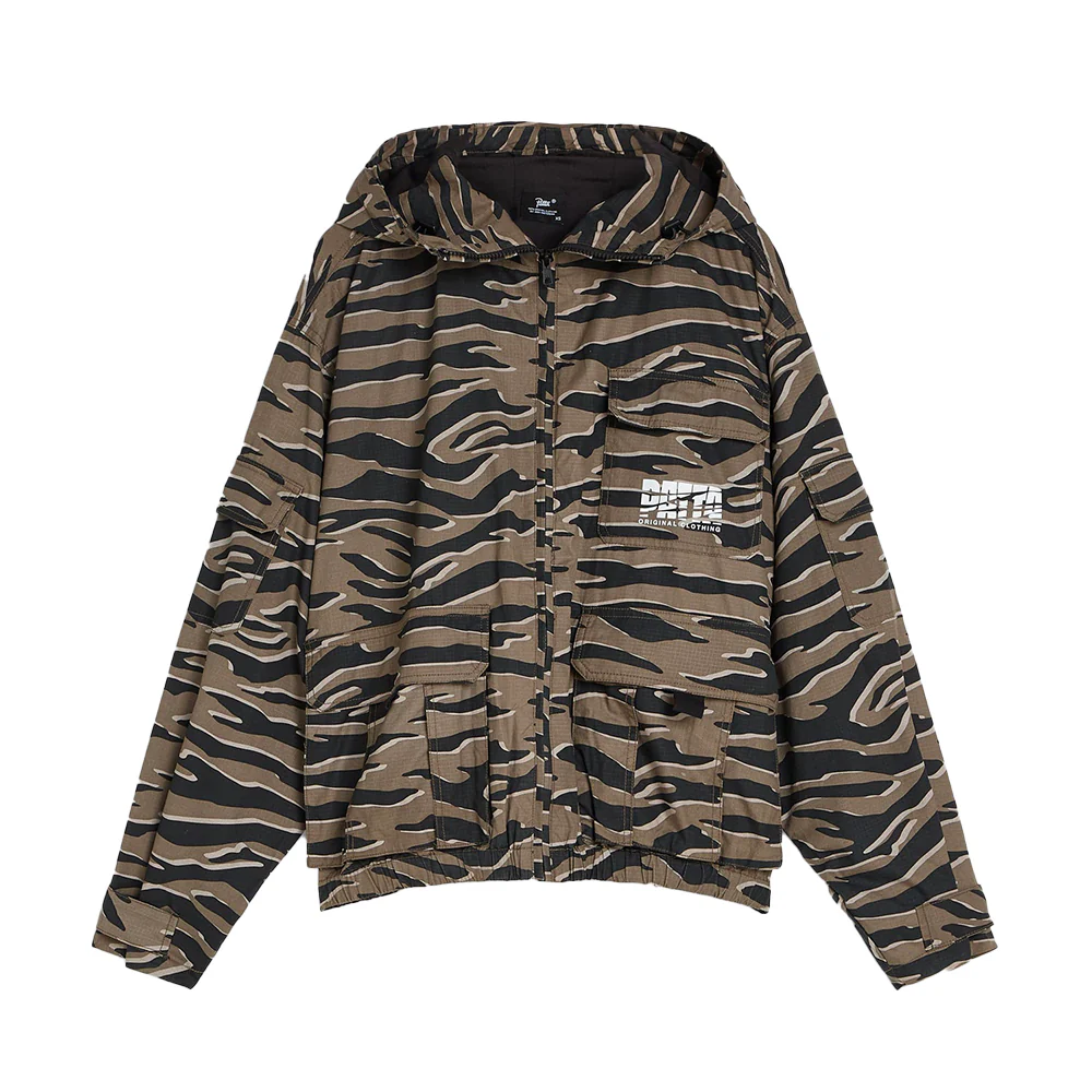 Tiger Stripe Camo Ripstop Jacket