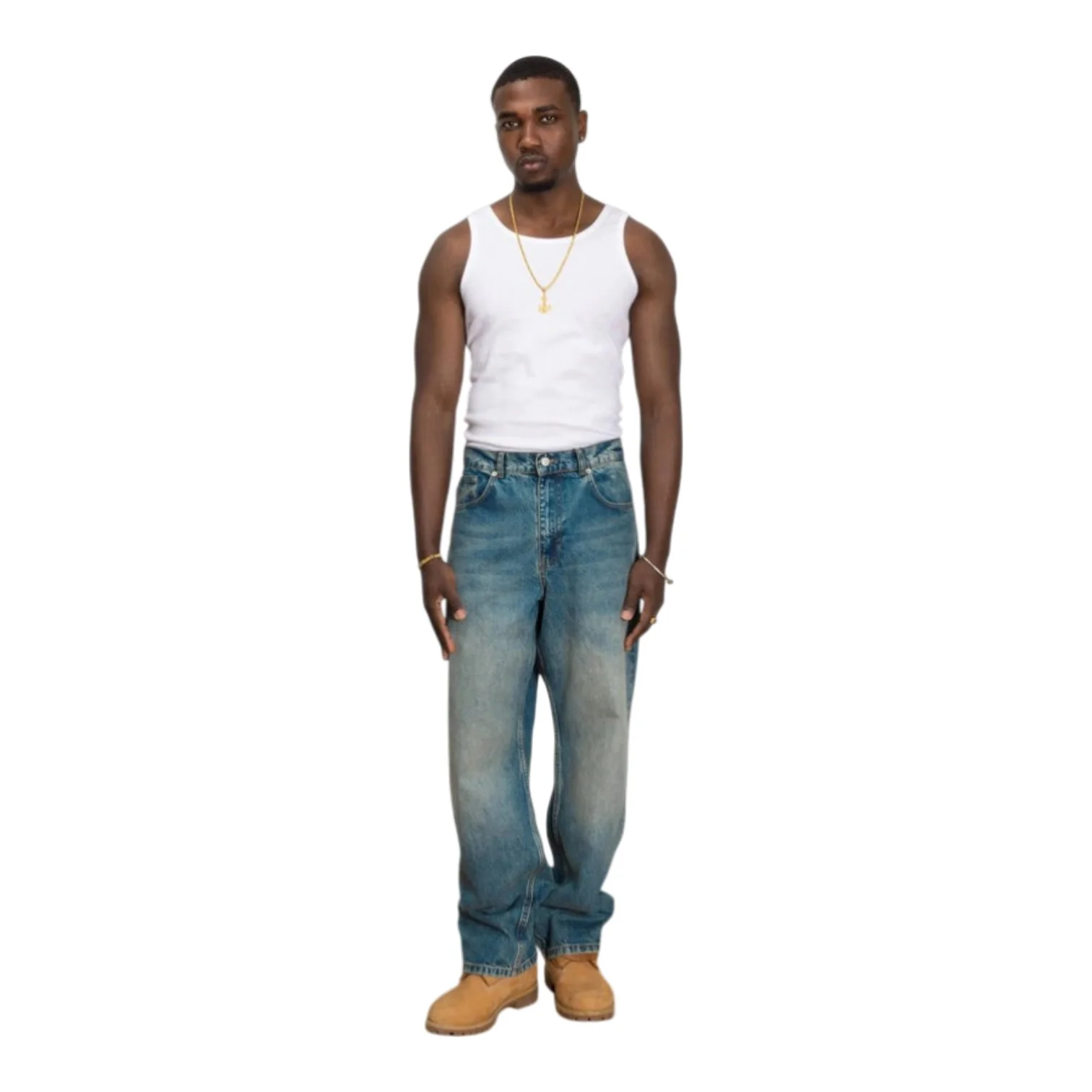 Patta Whiskers Denim Pants - Image 3