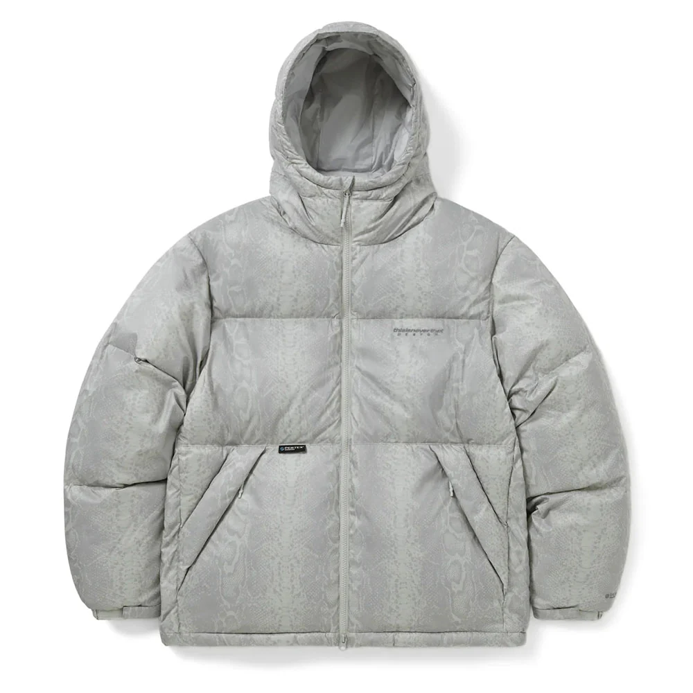 PERTEX® DSN Hooded Down Jacket Grey