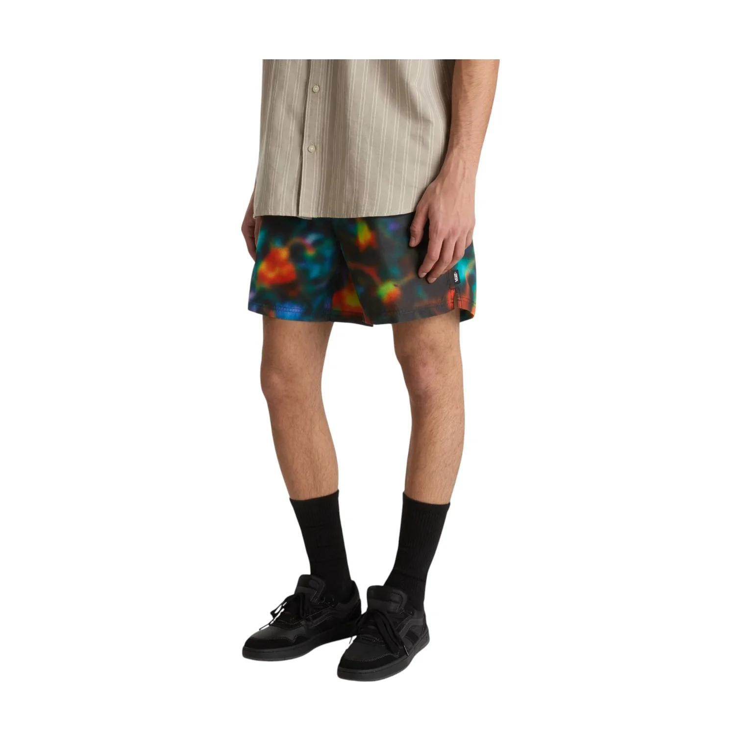 Primary Print Elastic Swim Short Multicolor - Image 3