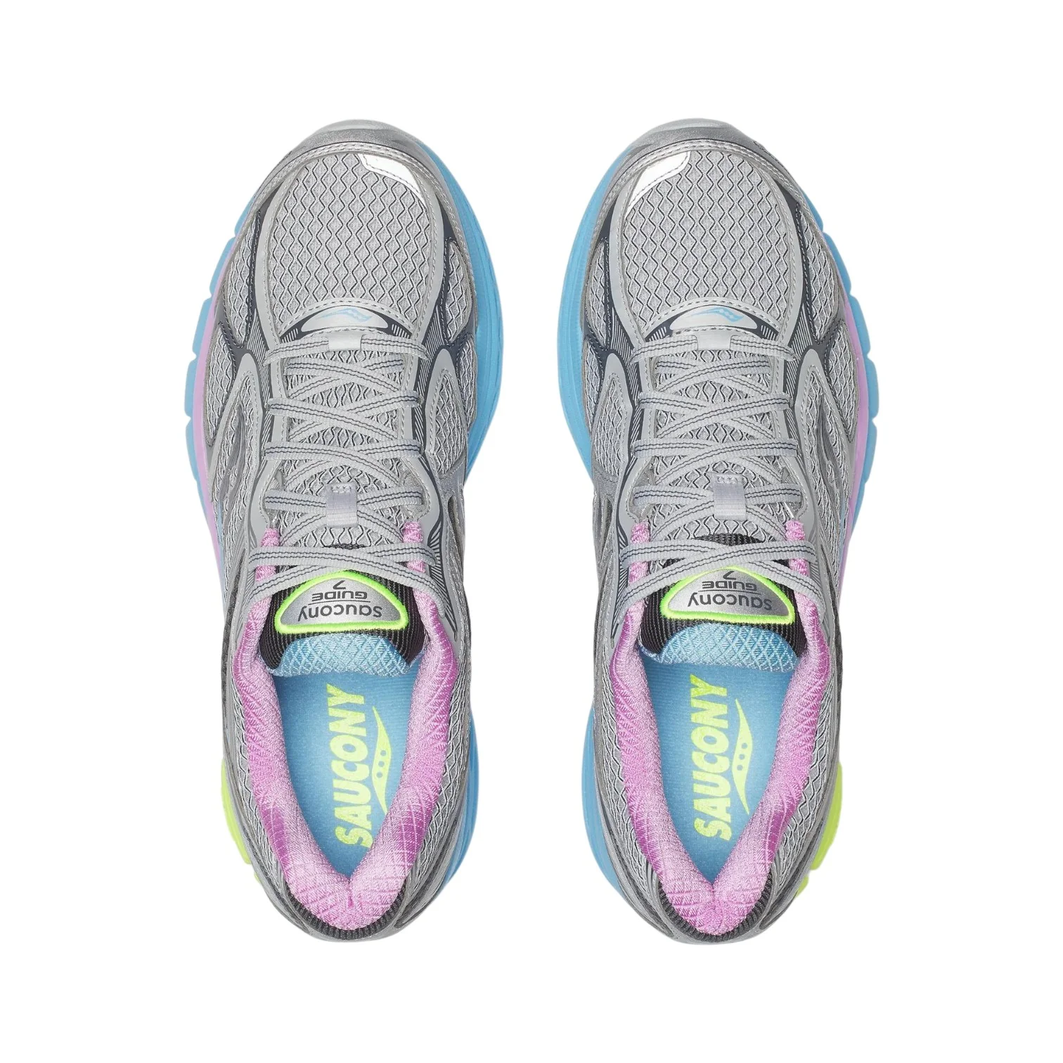 ProGrid Guide 7 Grey Aqua Sneakers - Image 4
