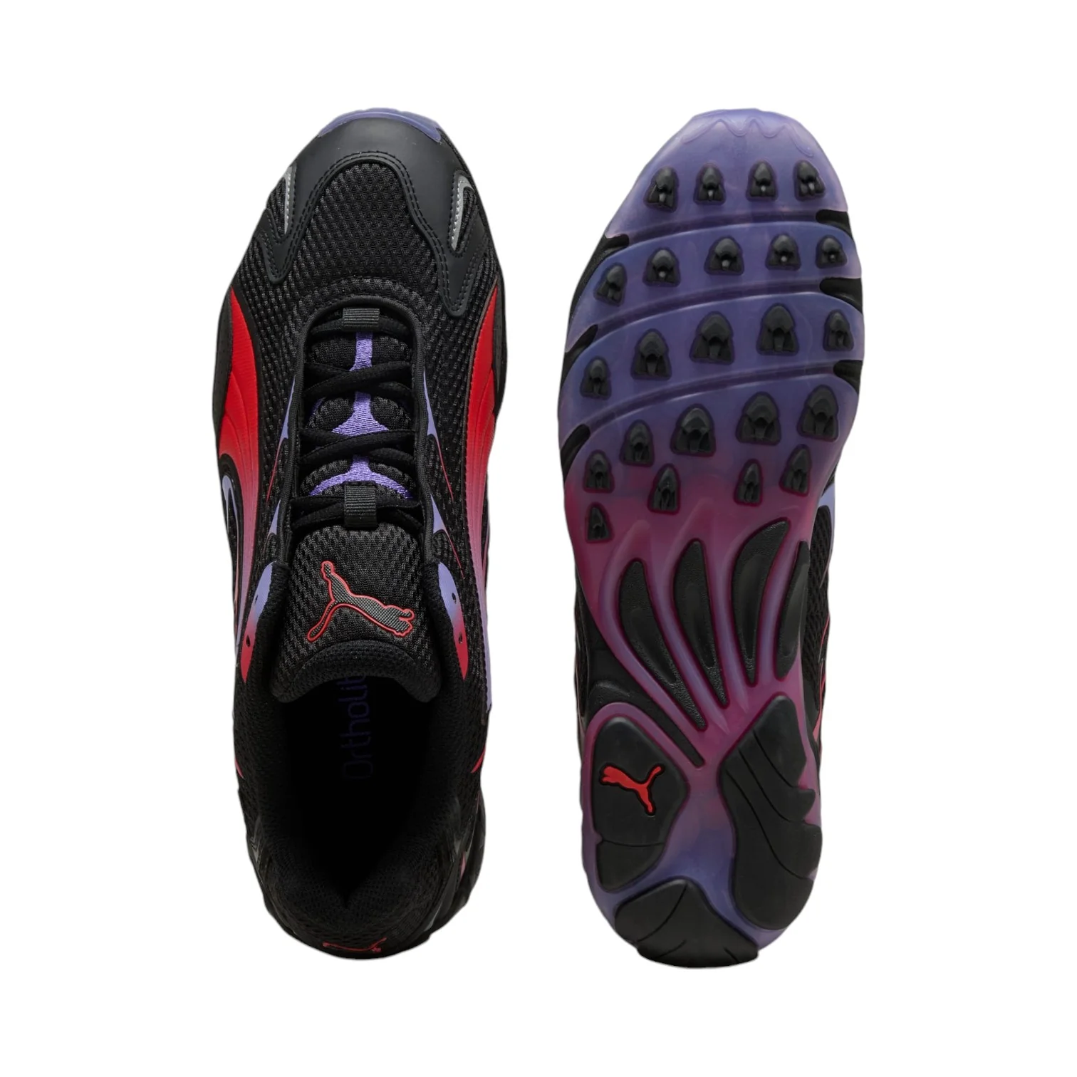 Puma Inhale Black Red - Image 4