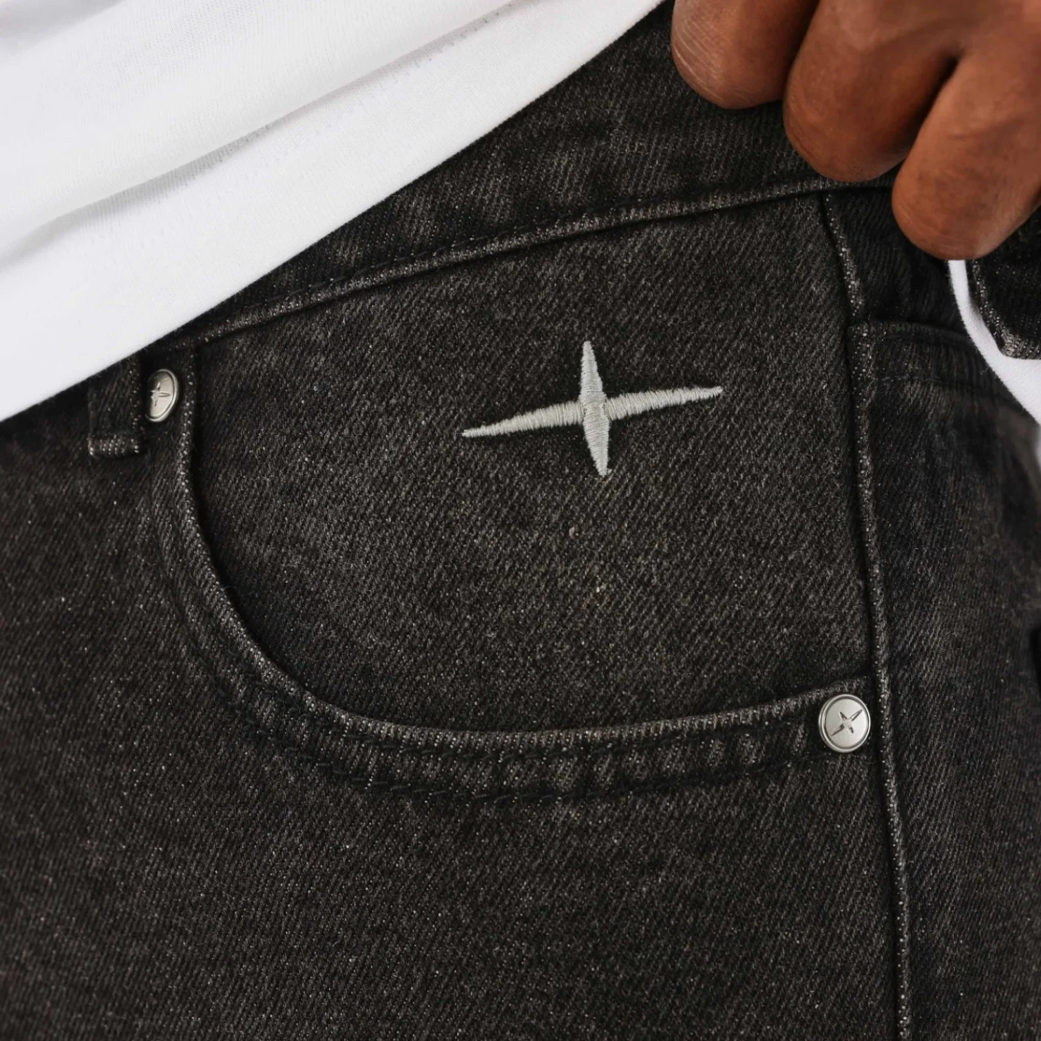 Loose Carpenter Jeans Black - Image 4