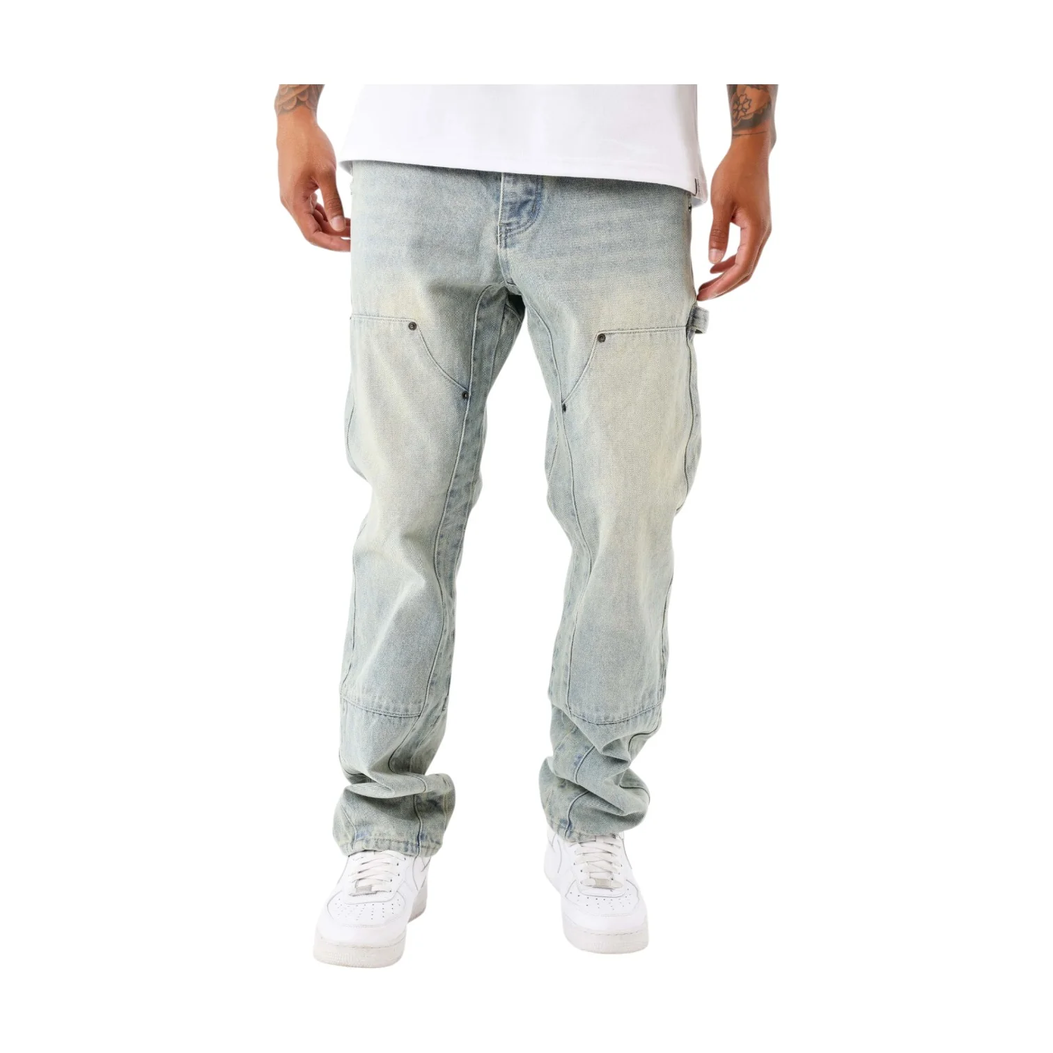 Wideleg Carpenter Jeans Blue