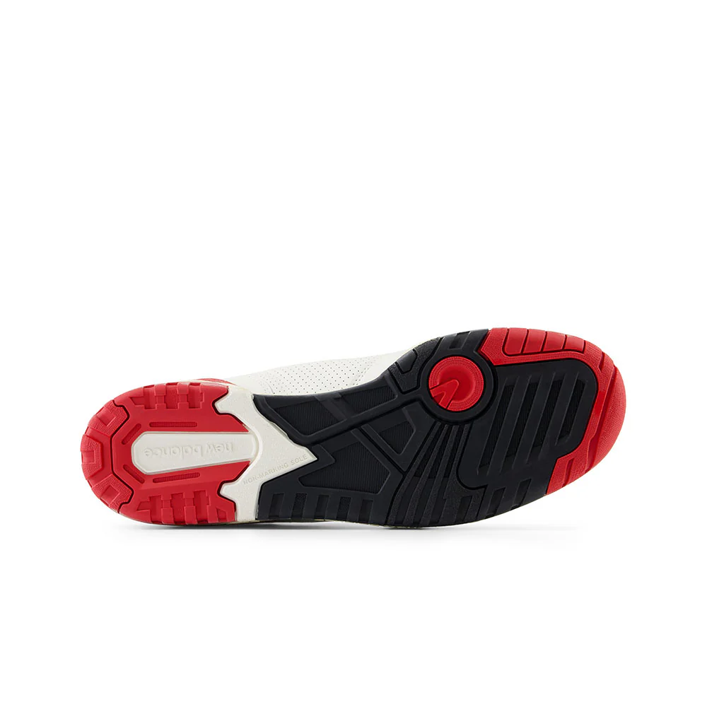 New Balance 550 Vintage White Red - Image 6