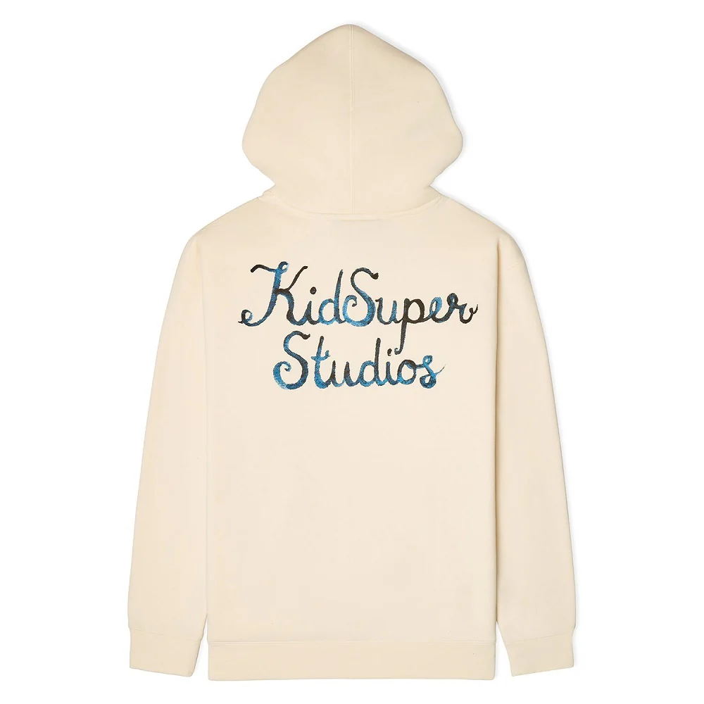 Ss24kid Script  ogo Hoodie Cream - Image 2