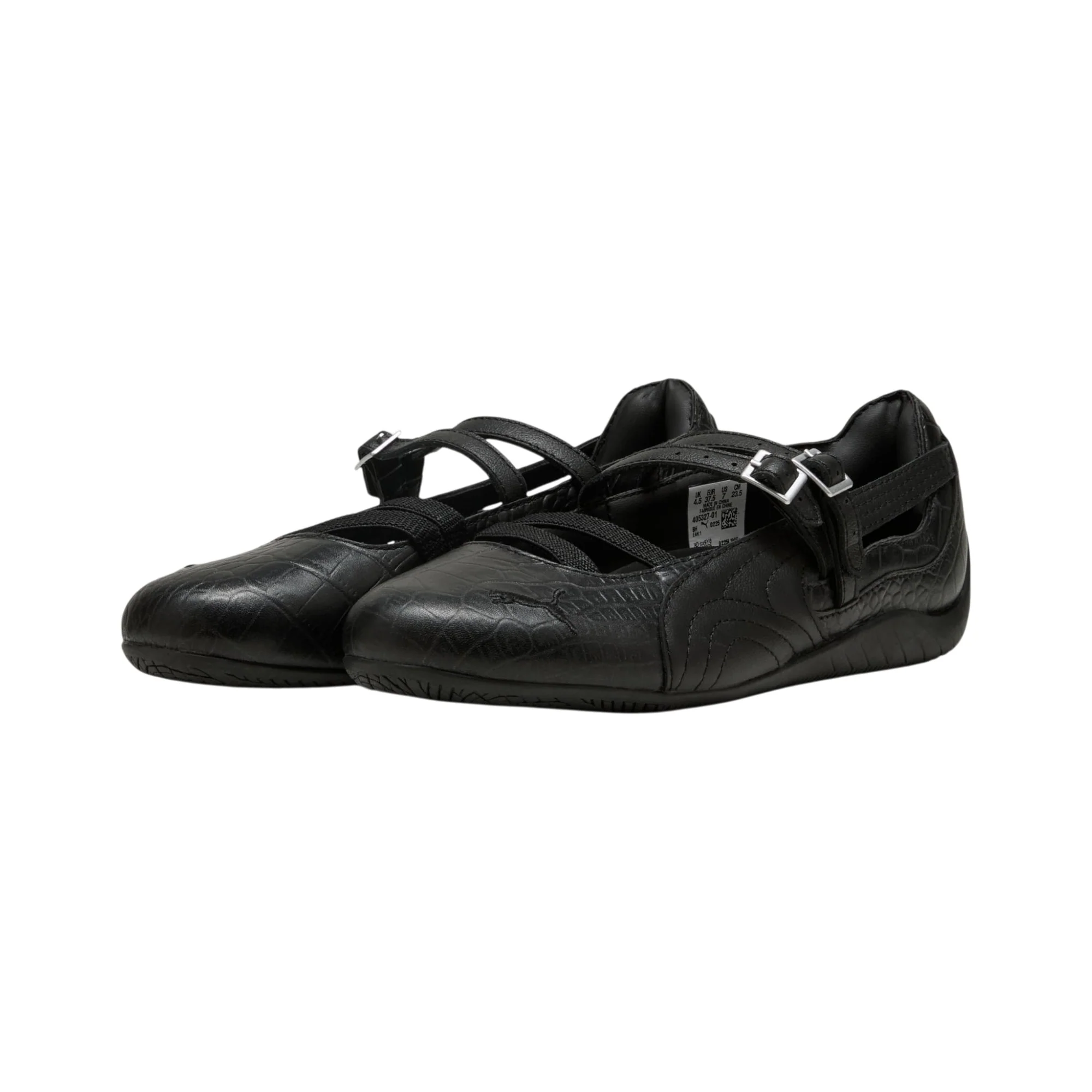 Speedcat Ballet Croc Print Black - Image 2