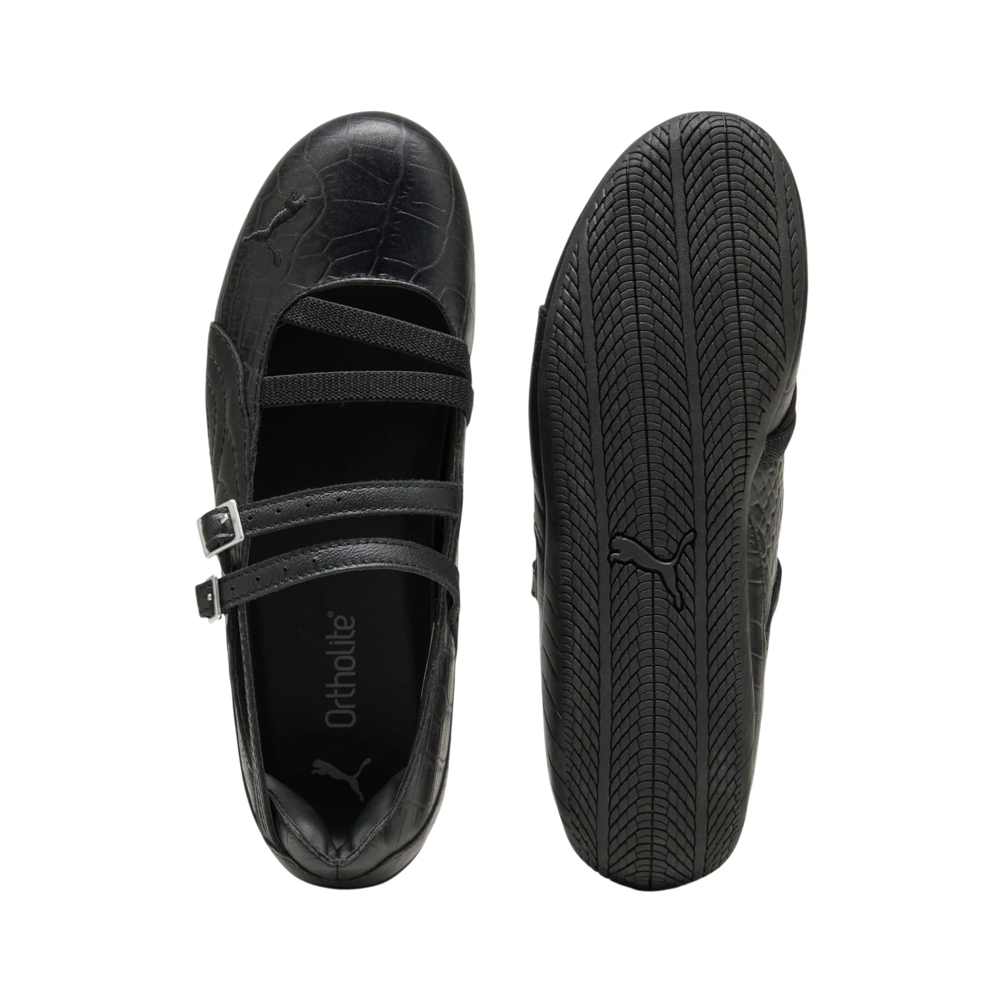Speedcat Ballet Croc Print Black - Image 4