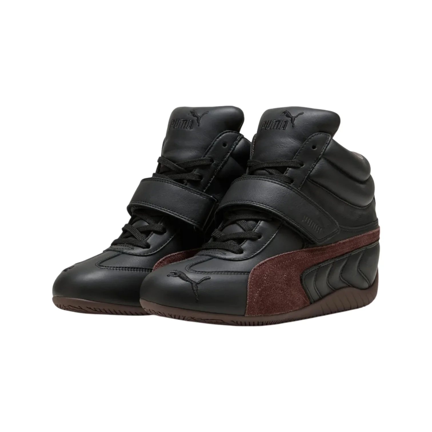 Puma Speedcat Wedge LTH Black Chocolate Brown - Image 2