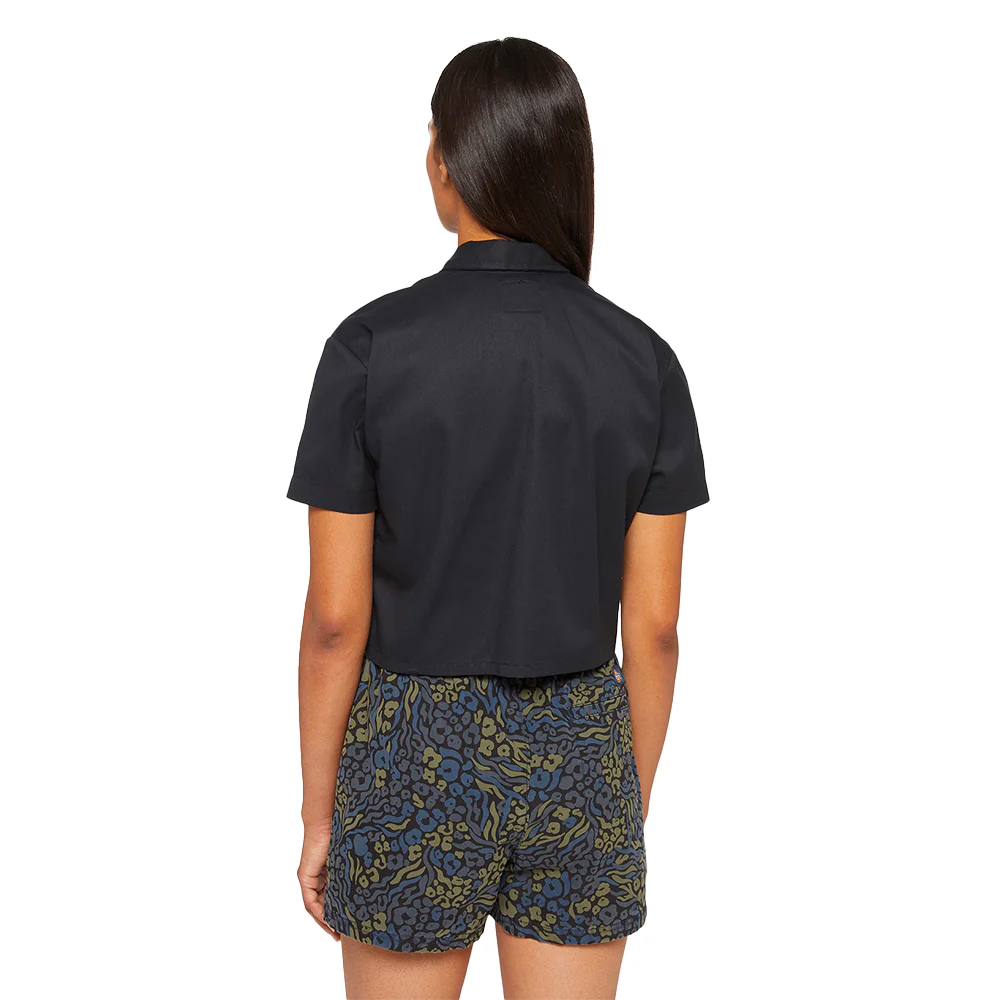 Work Shirt Cropped Ss W  B ack - Image 4