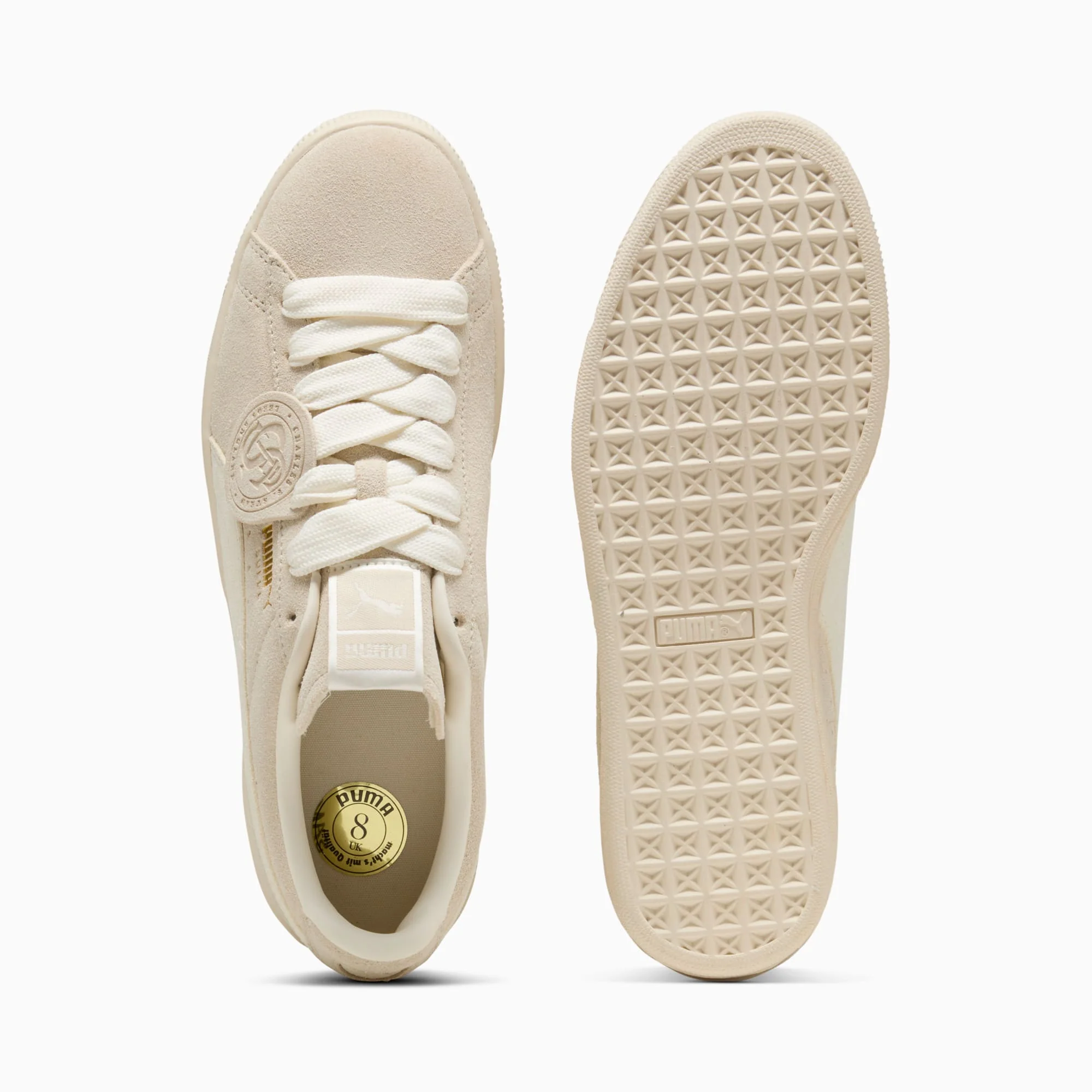 Suede Charles F. Stead Sneakers Gray - Image 4