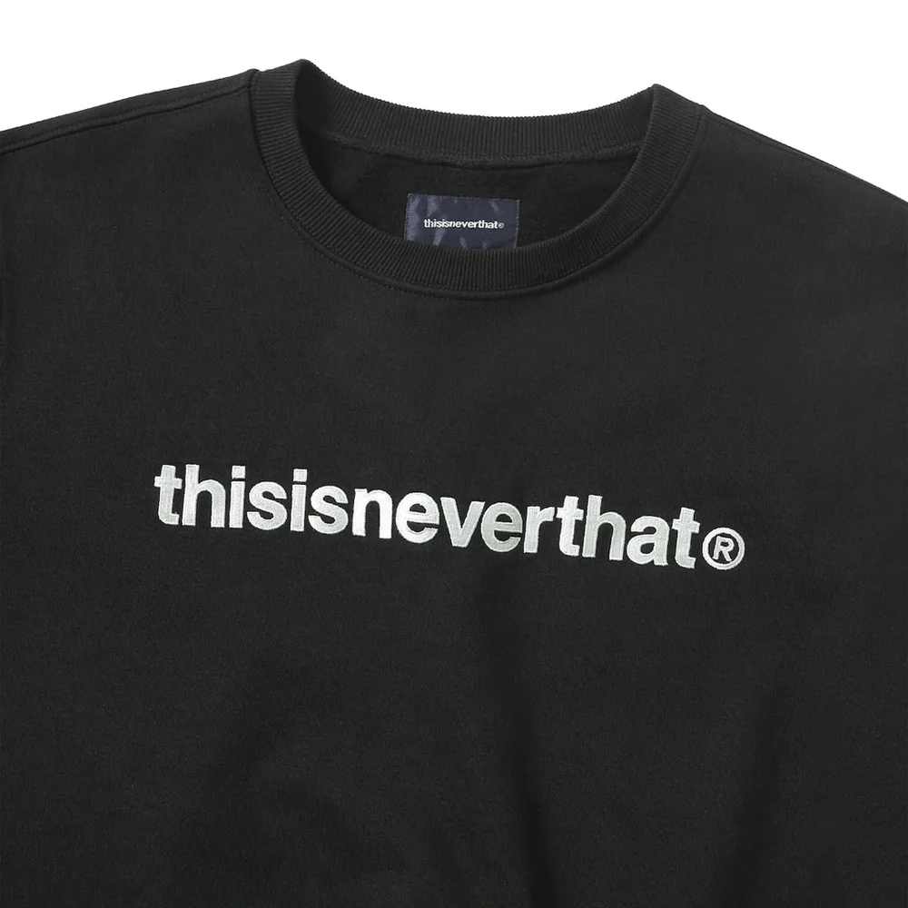 T-Logo Crewneck Black - Image 3