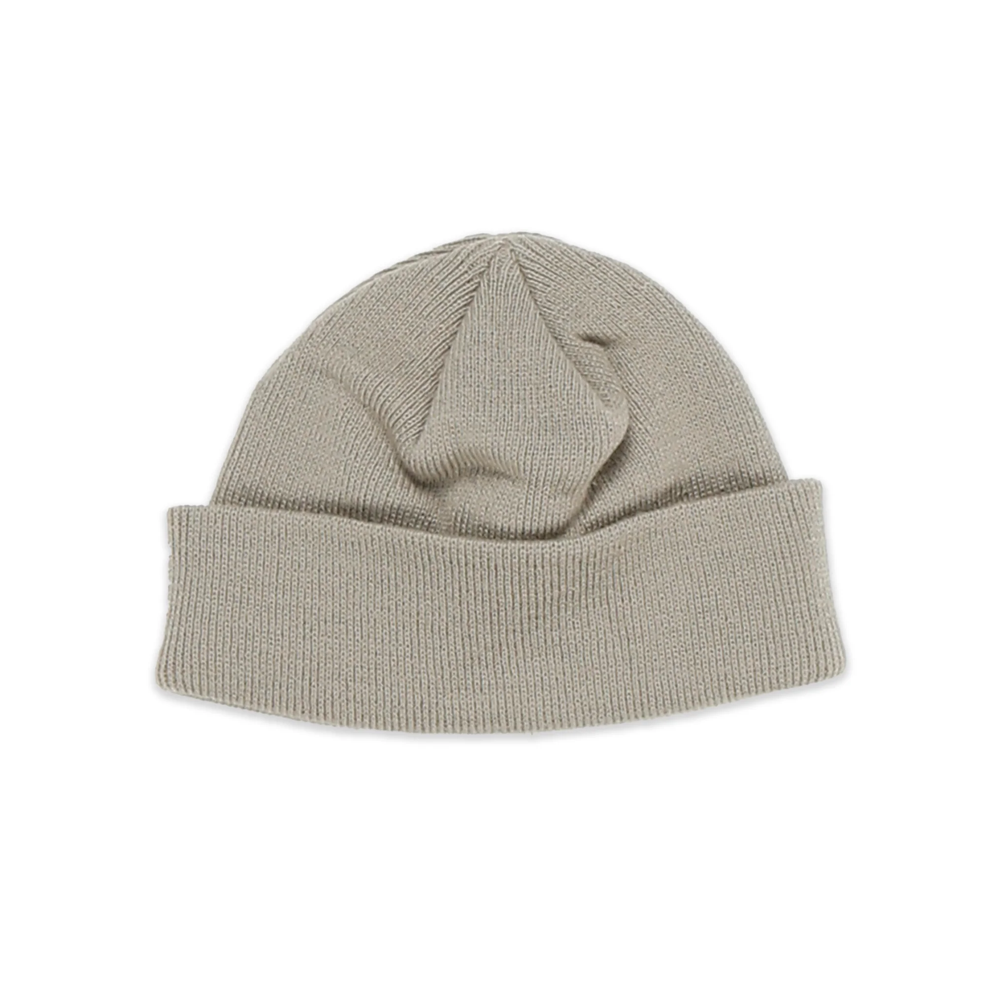 T-Logo Short Beanie Khaki - Image 2