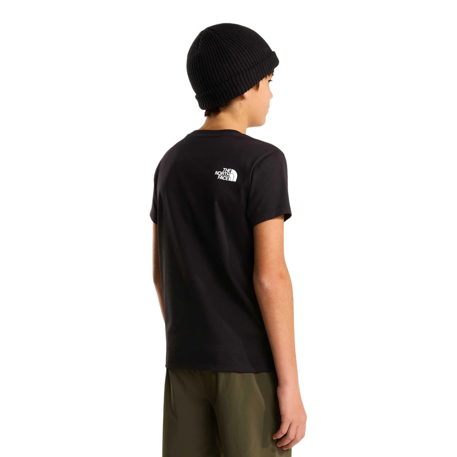 TEEN EASY REGULAR SS TEE TNF BLACK - Image 4