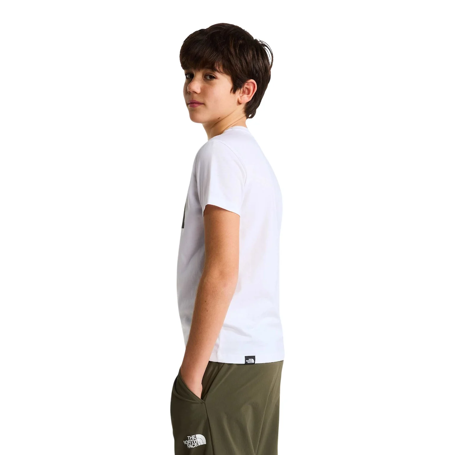 TEEN EASY REGULAR SS TEE TNF WHITE - Image 3
