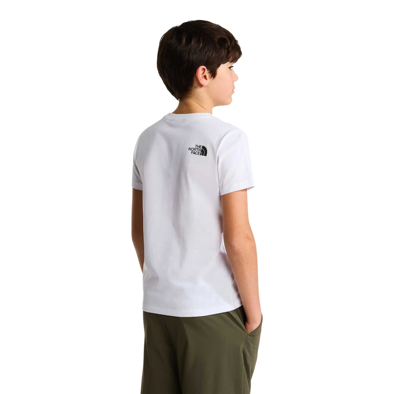 TEEN EASY REGULAR SS TEE TNF WHITE - Image 4