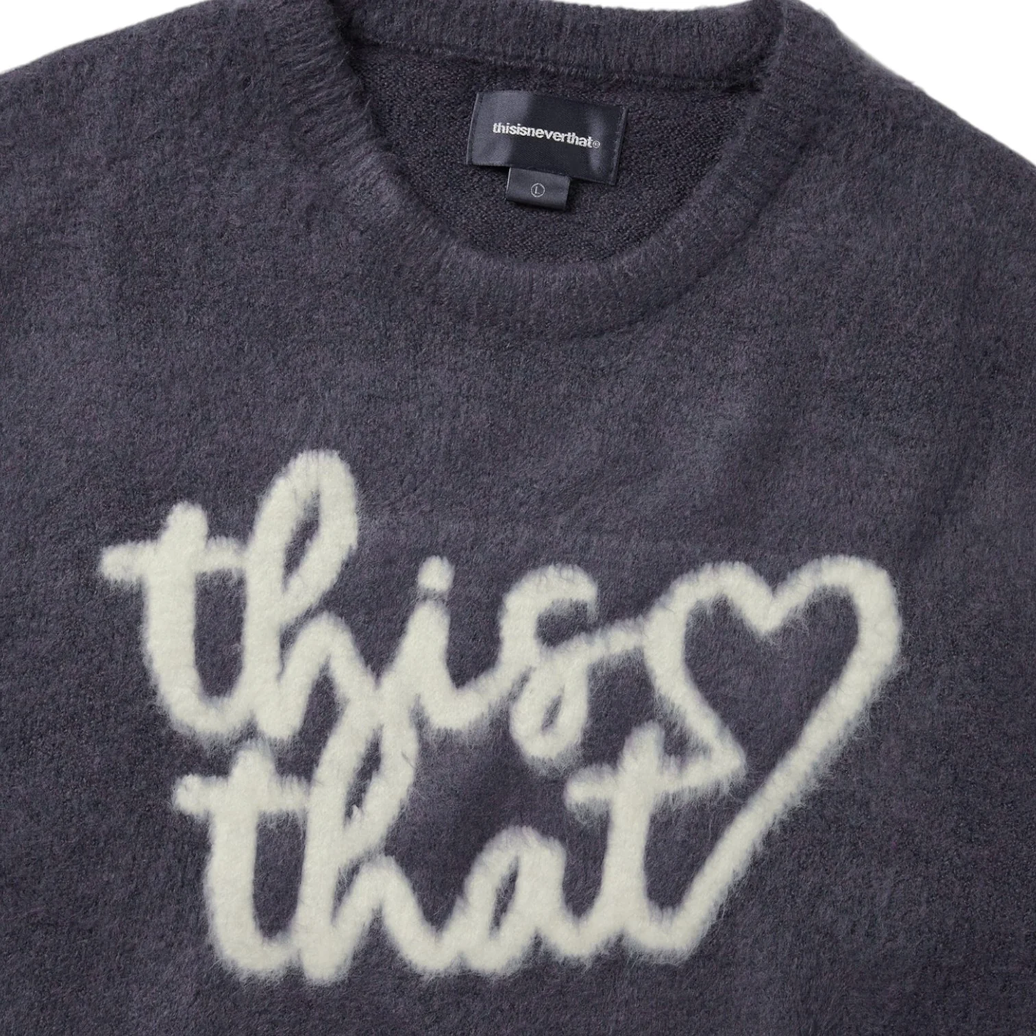 Heart Logo Knit Sweater - Image 3