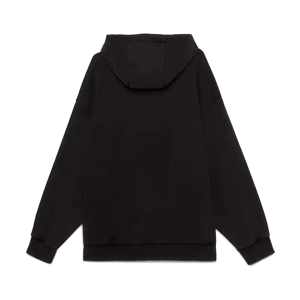 Graphic Logo Drawstring Hoodie - Image 2