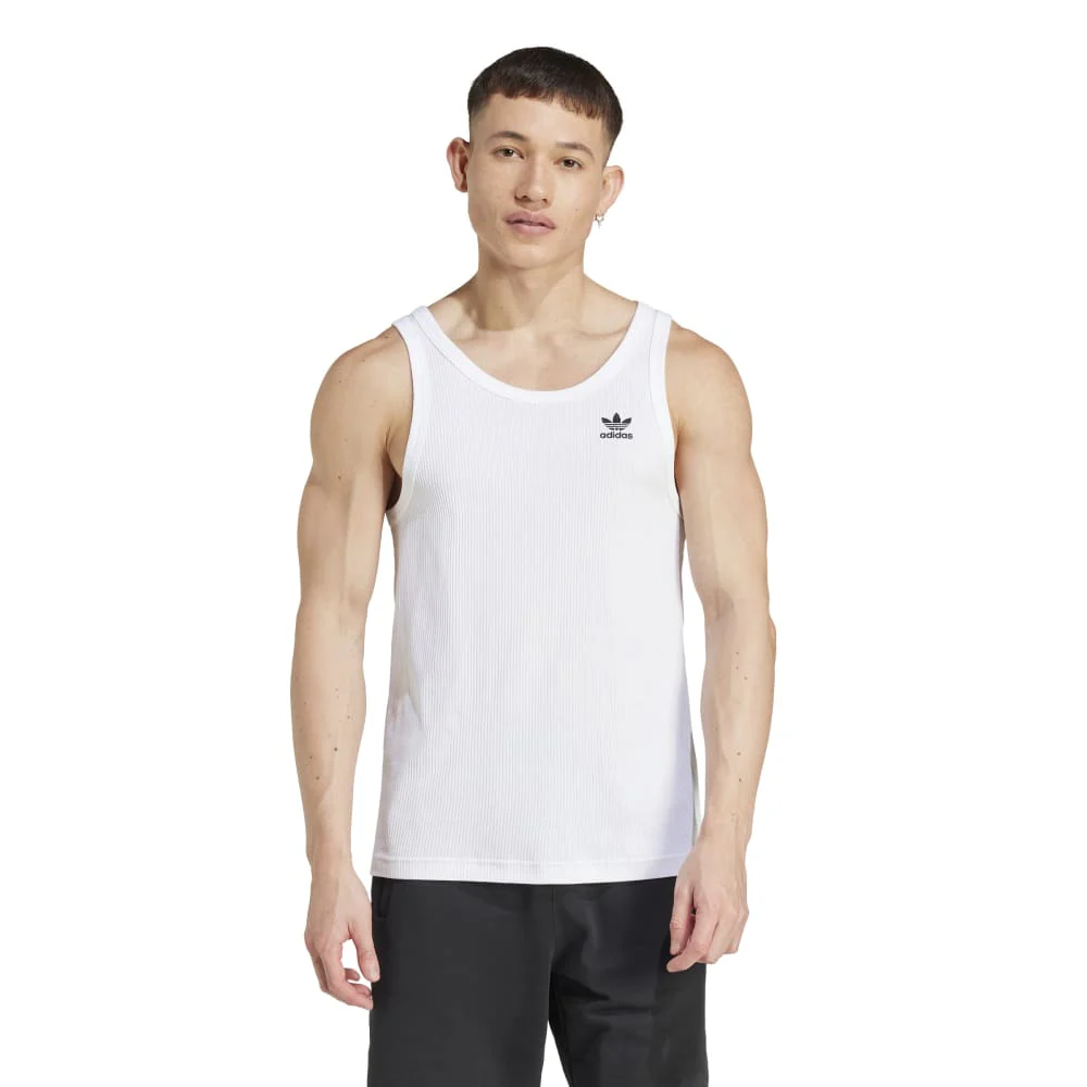 Trefoil Essentials Tank Top White - Image 2