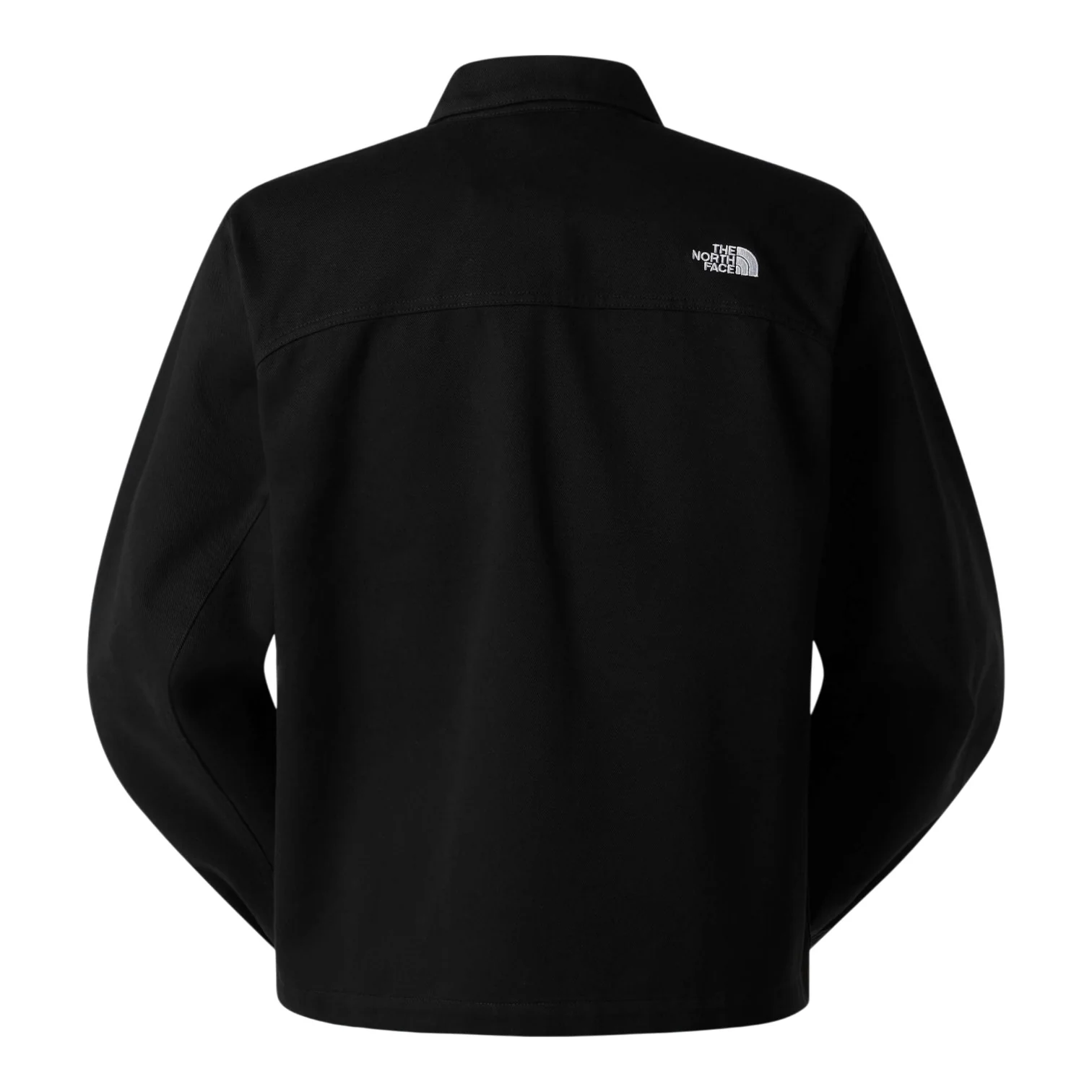 Twill Collared Jacket Black - Image 2