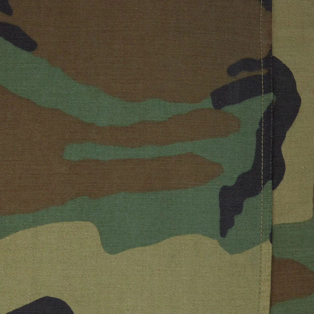 Upcycled Camo Cushion Vintage Surplus Woodland - Image 4