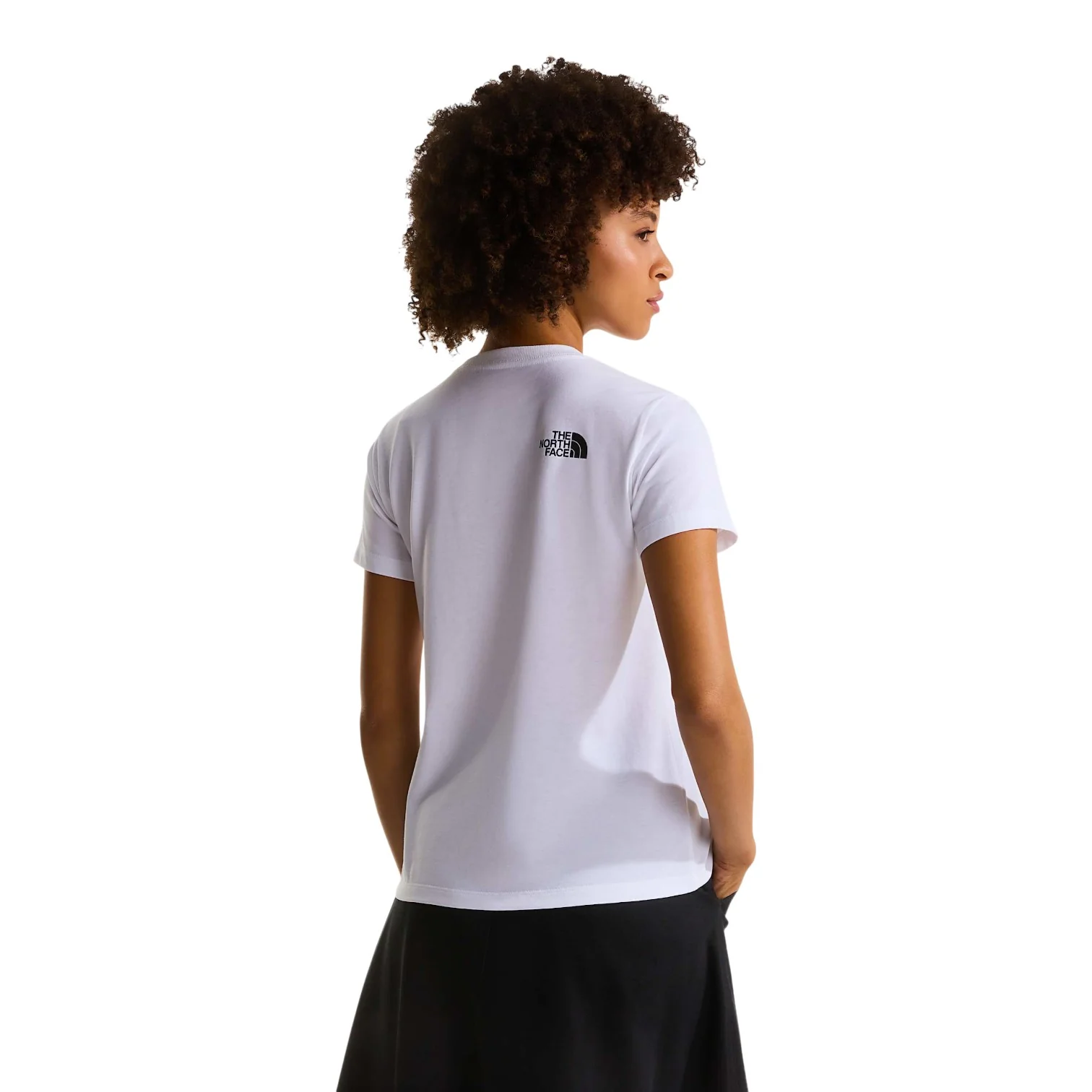 W EVOLUTION HALF DOME SLIM SHORT SLEEVE TNF WHITE - Image 4