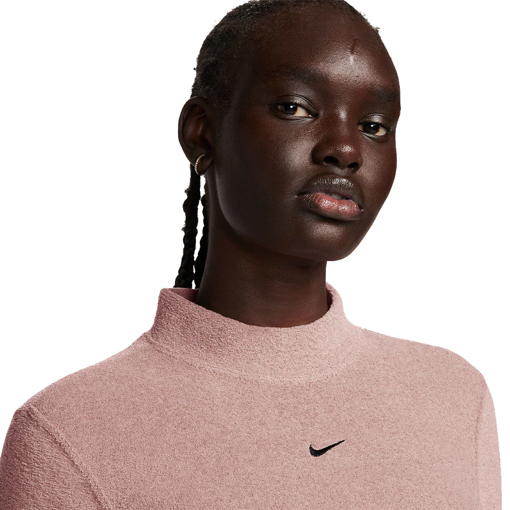 W Nsw Phnx Plsh Ls Crop Top - Image 3