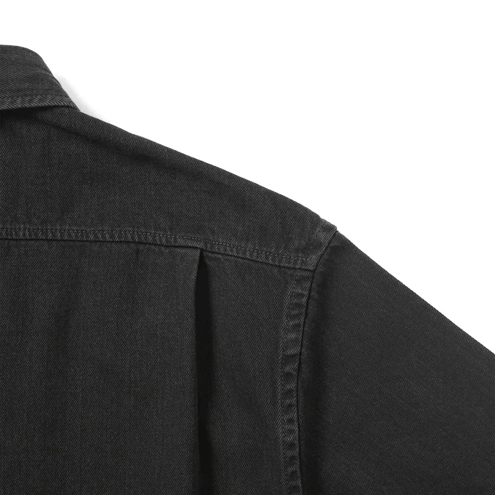 Washed Denim S/s Shirt - Image 4