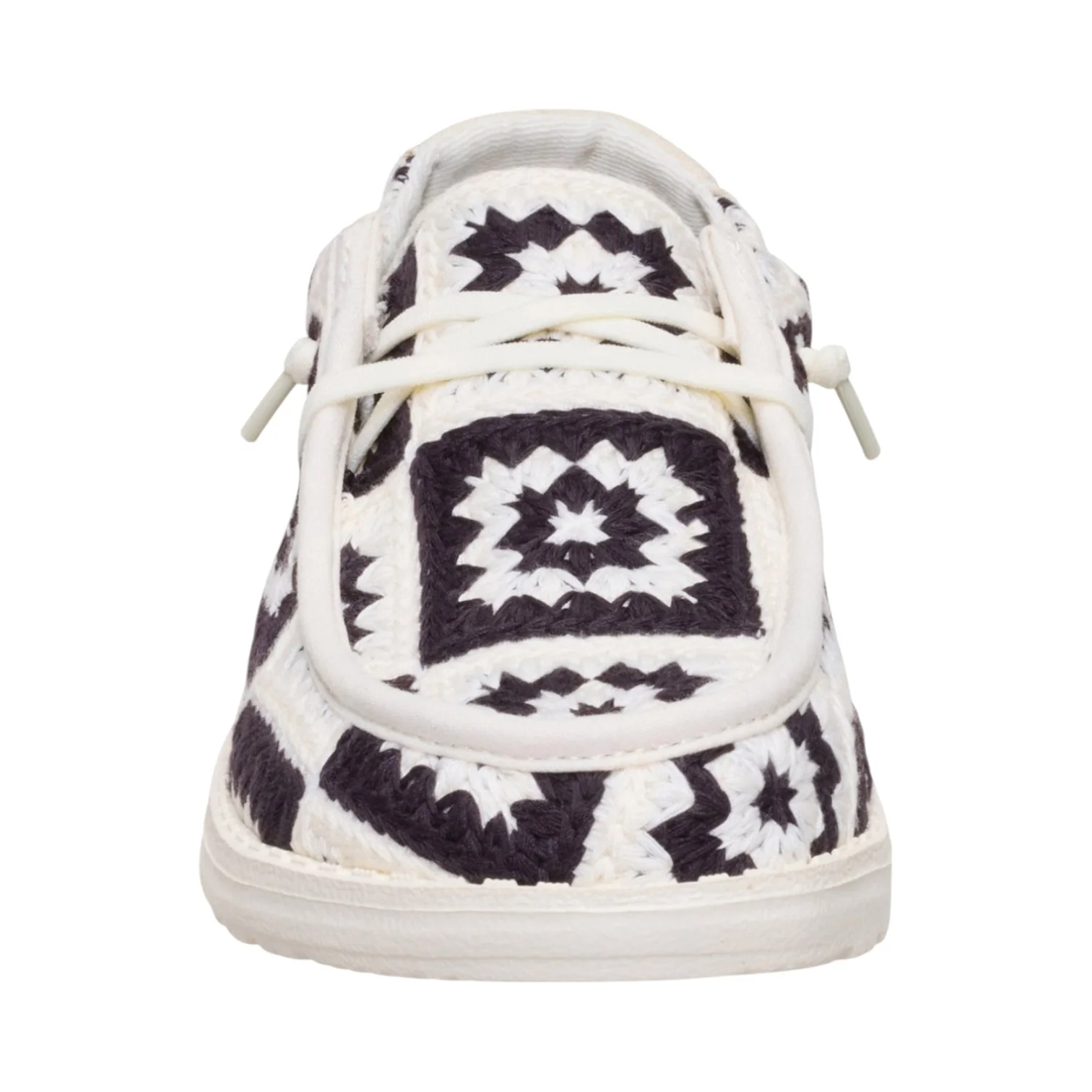 Wendy Cottage Crochet White Black - Image 5