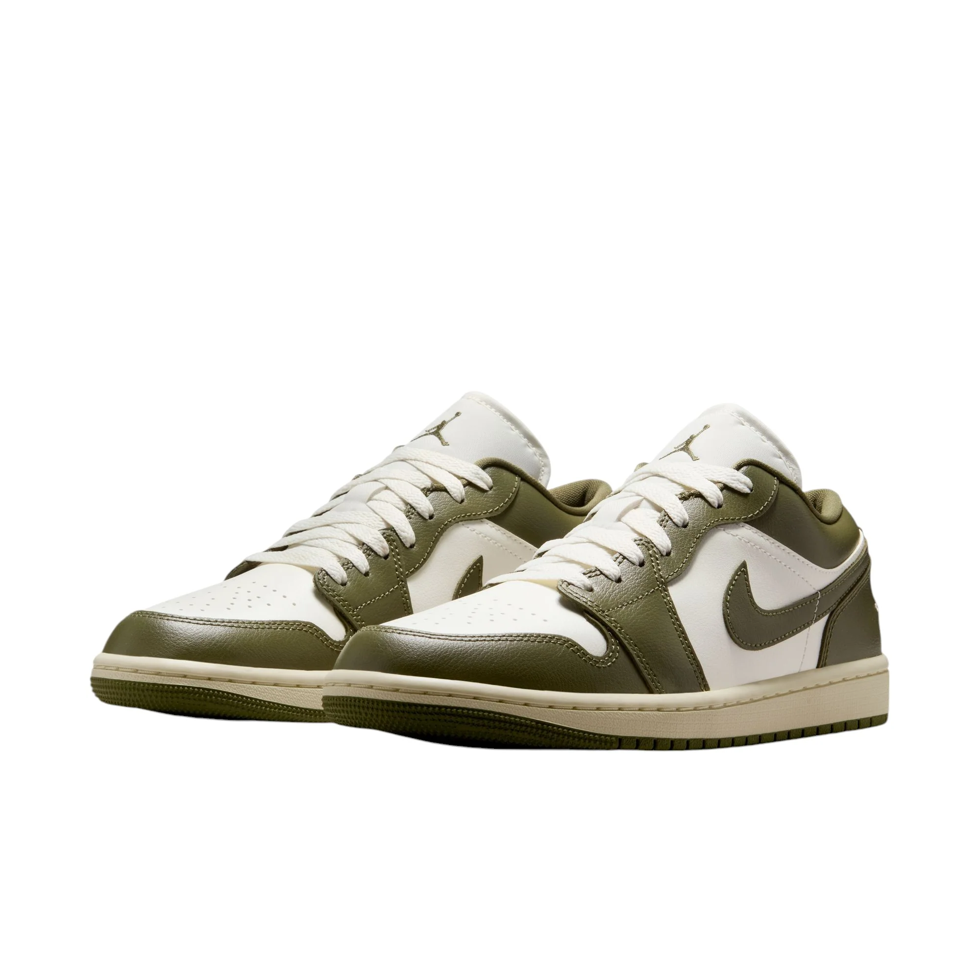 Air Jordan 1 Low Sail Medium Olive - Image 2
