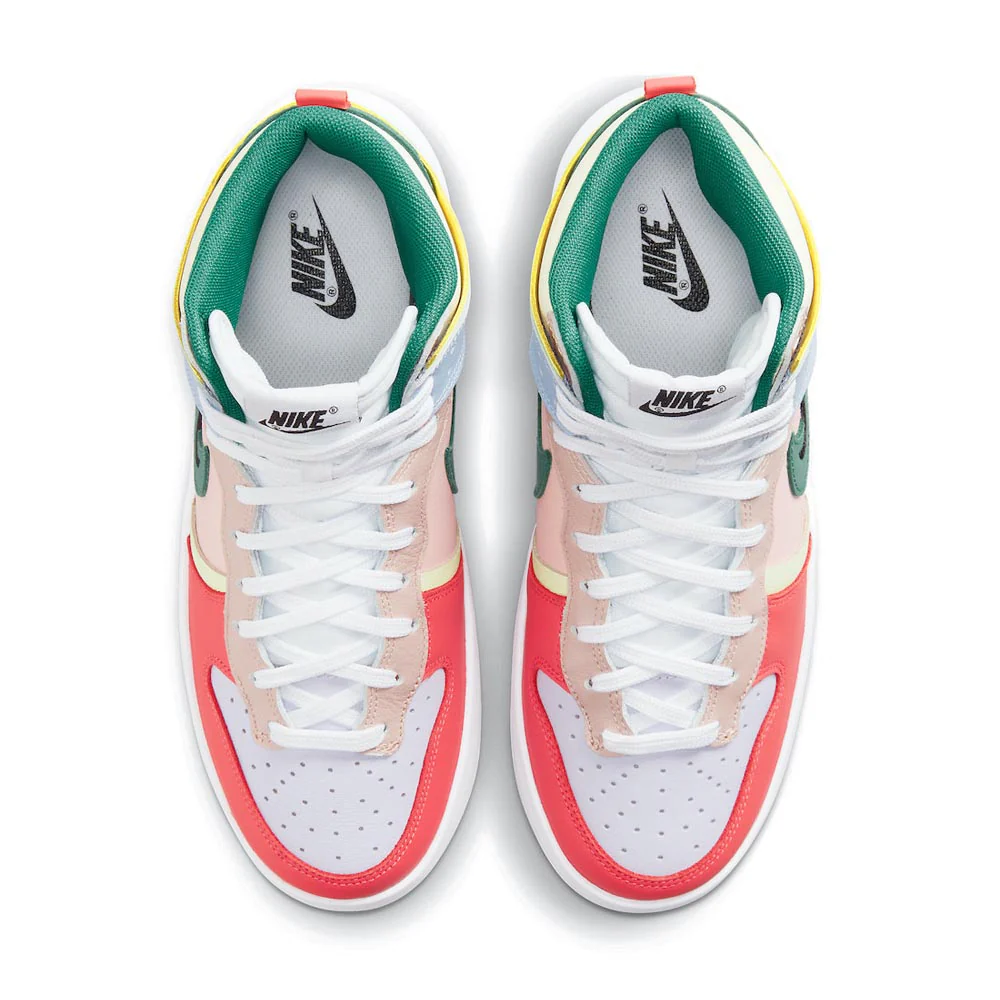 Nike Dunk High Rebel Cashmere Green Noise Pale Coral - Image 4