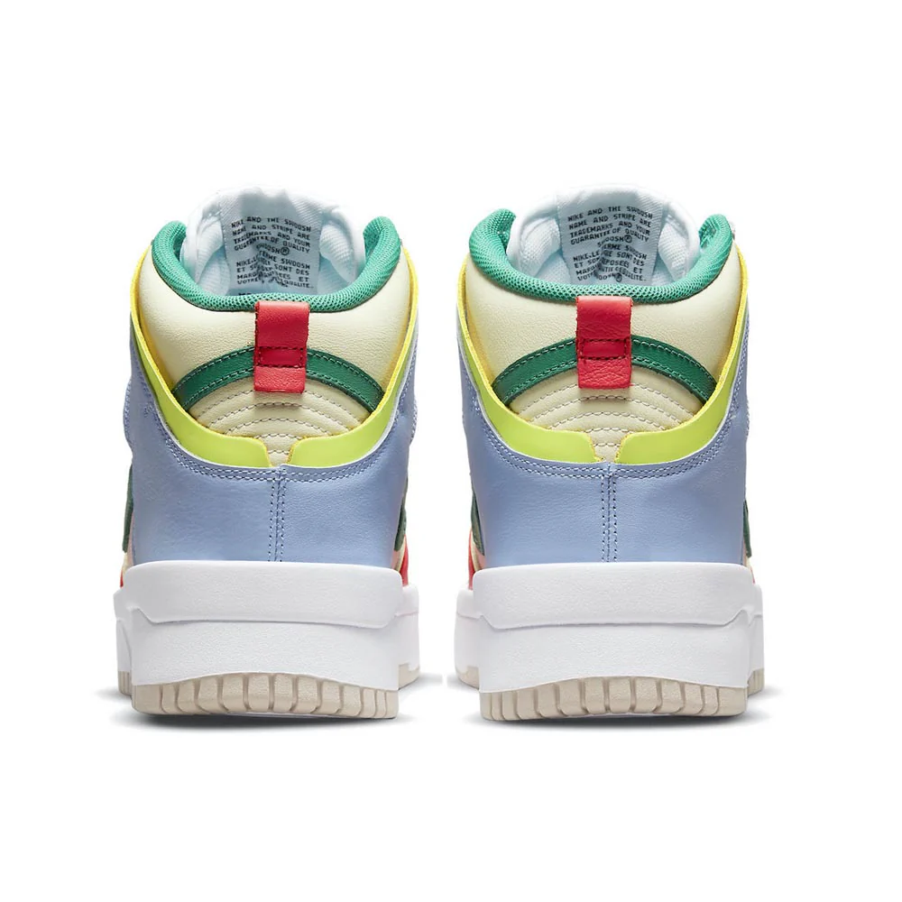 Nike Dunk High Rebel Cashmere Green Noise Pale Coral - Image 5