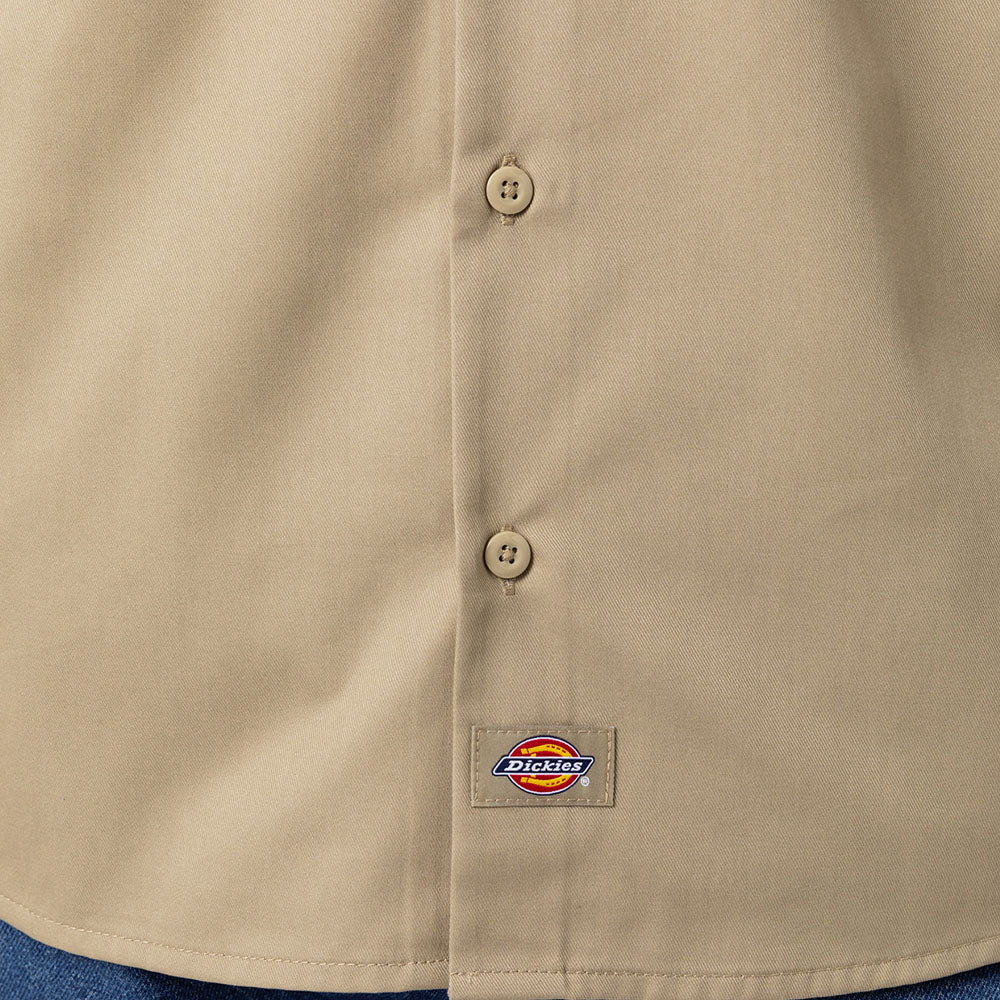 Work Shirt Ls Rec Khaki - Image 3